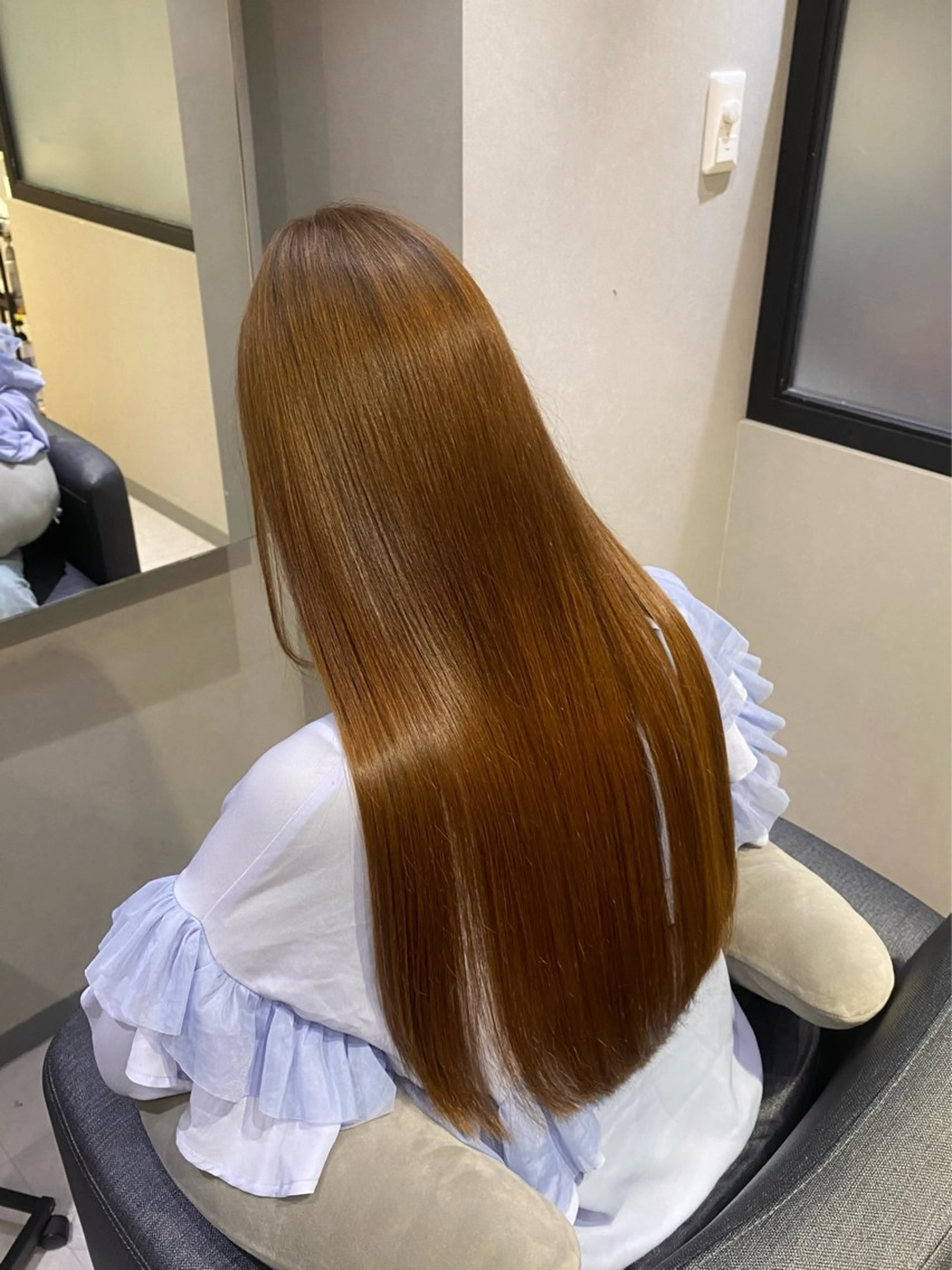 ロング ヘアカラー トリートメント 🫧髪質改善 🌼きさき🌼のヘアスタイル