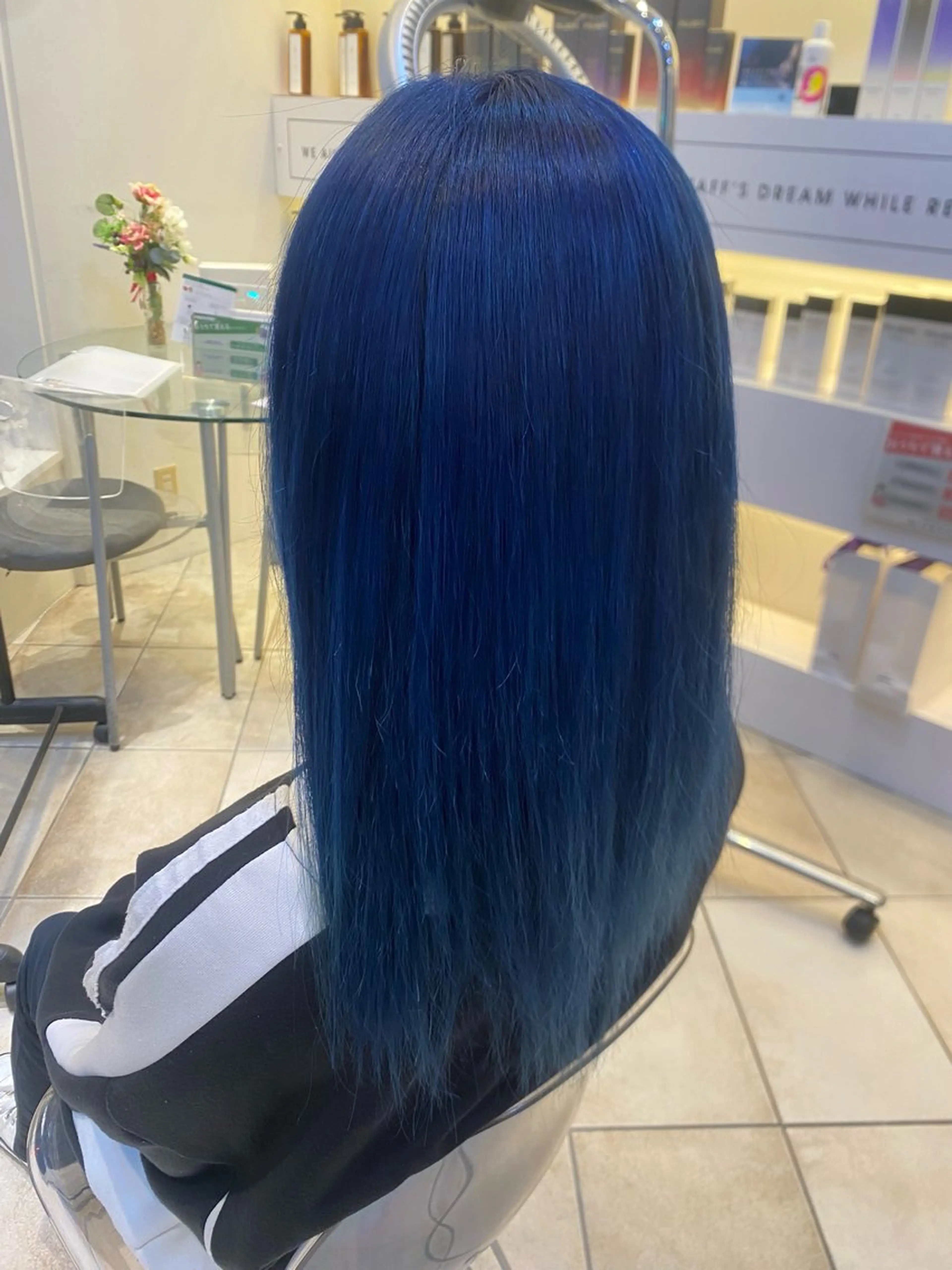 カラー seina🩰 ブリーチ/ヘアセットのヘアスタイル