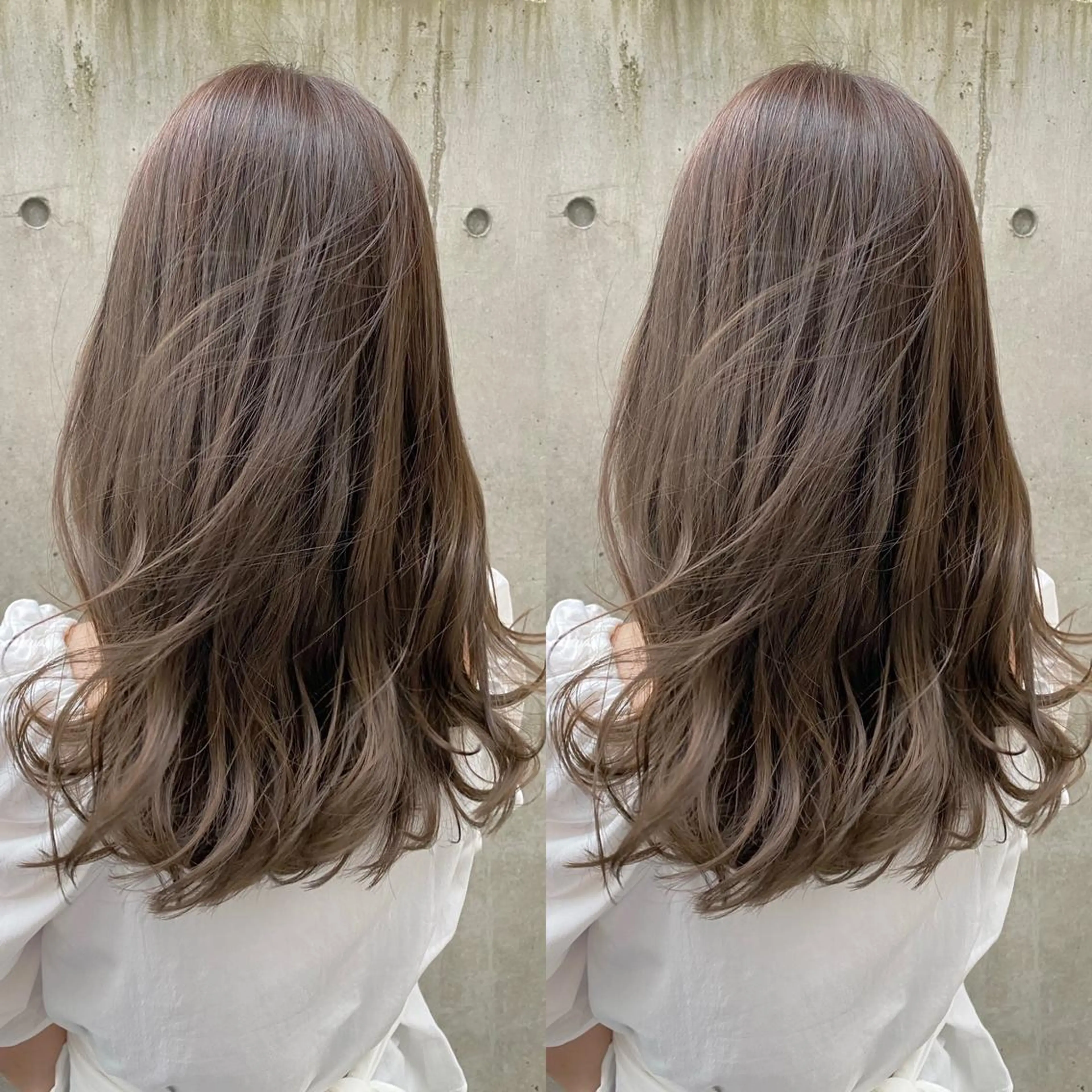 ロング ヘアカラー トリートメント レイヤーカット /透明感カラー西田のヘアスタイル