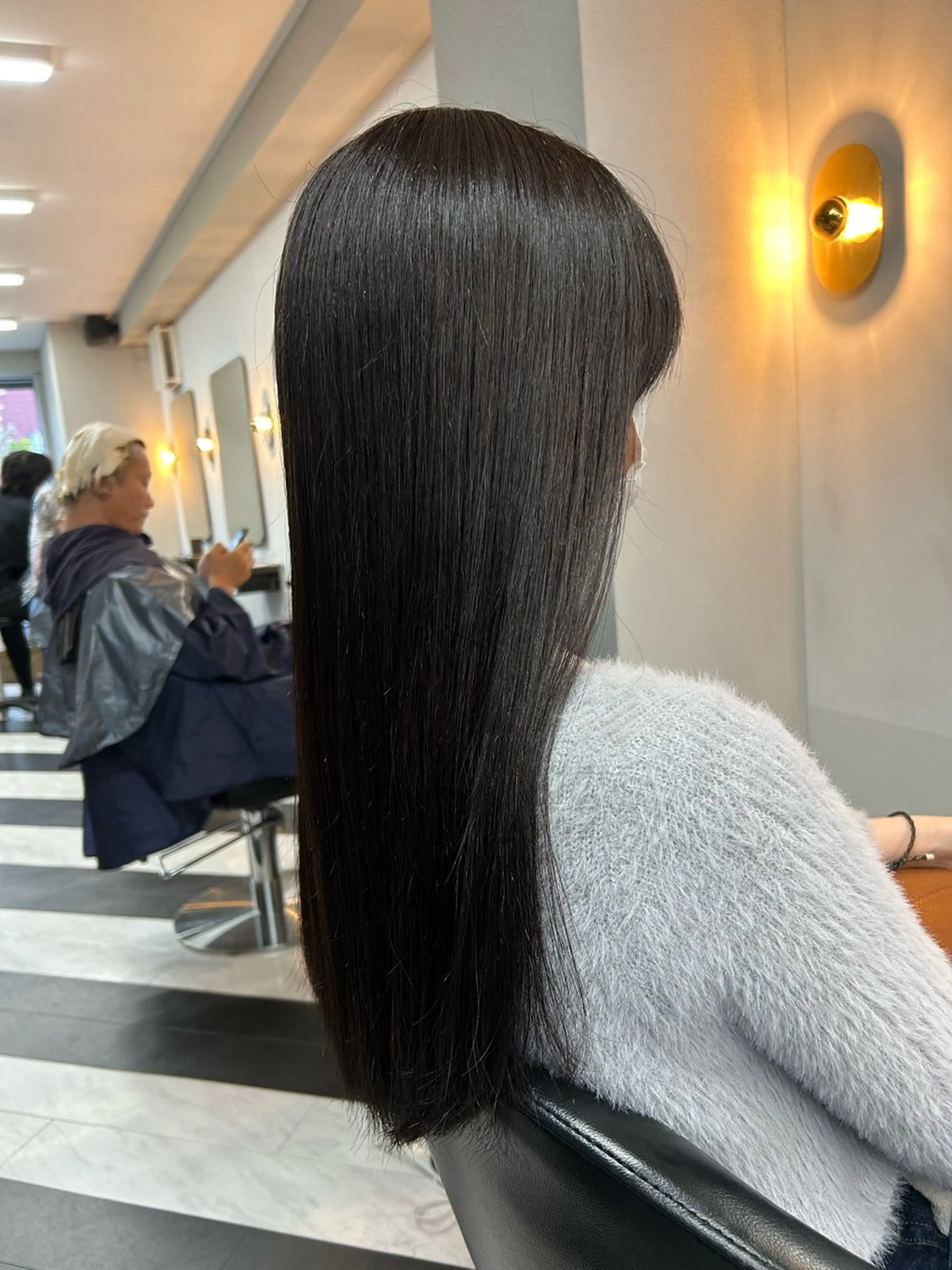 ロング カラー トリートメント 圧倒的髪質改善 ✂︎飯島悠介のヘアスタイル