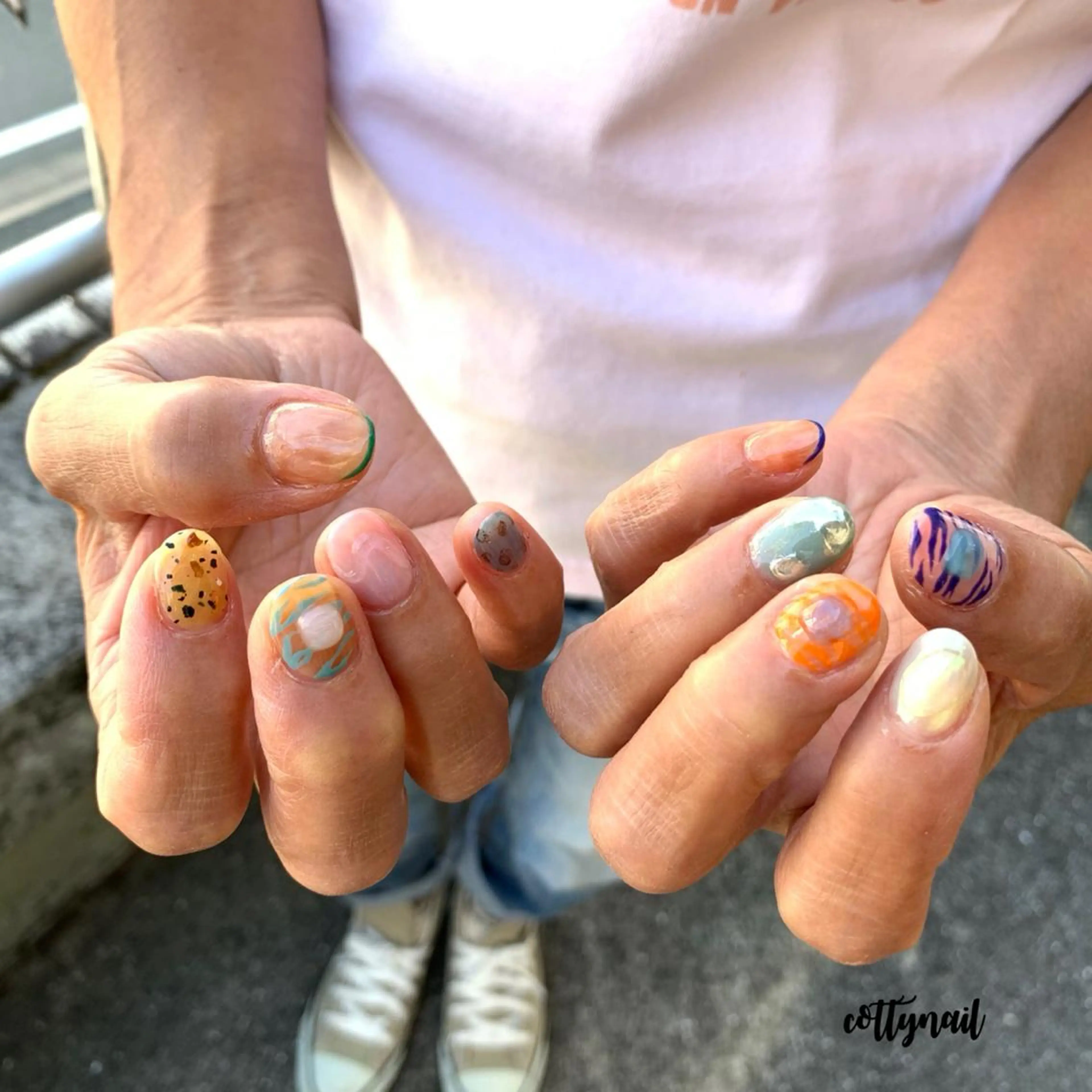 ネイル アートネイル ジェルネイル ニュアンスネイル cottynail -miki-のその他イメージ