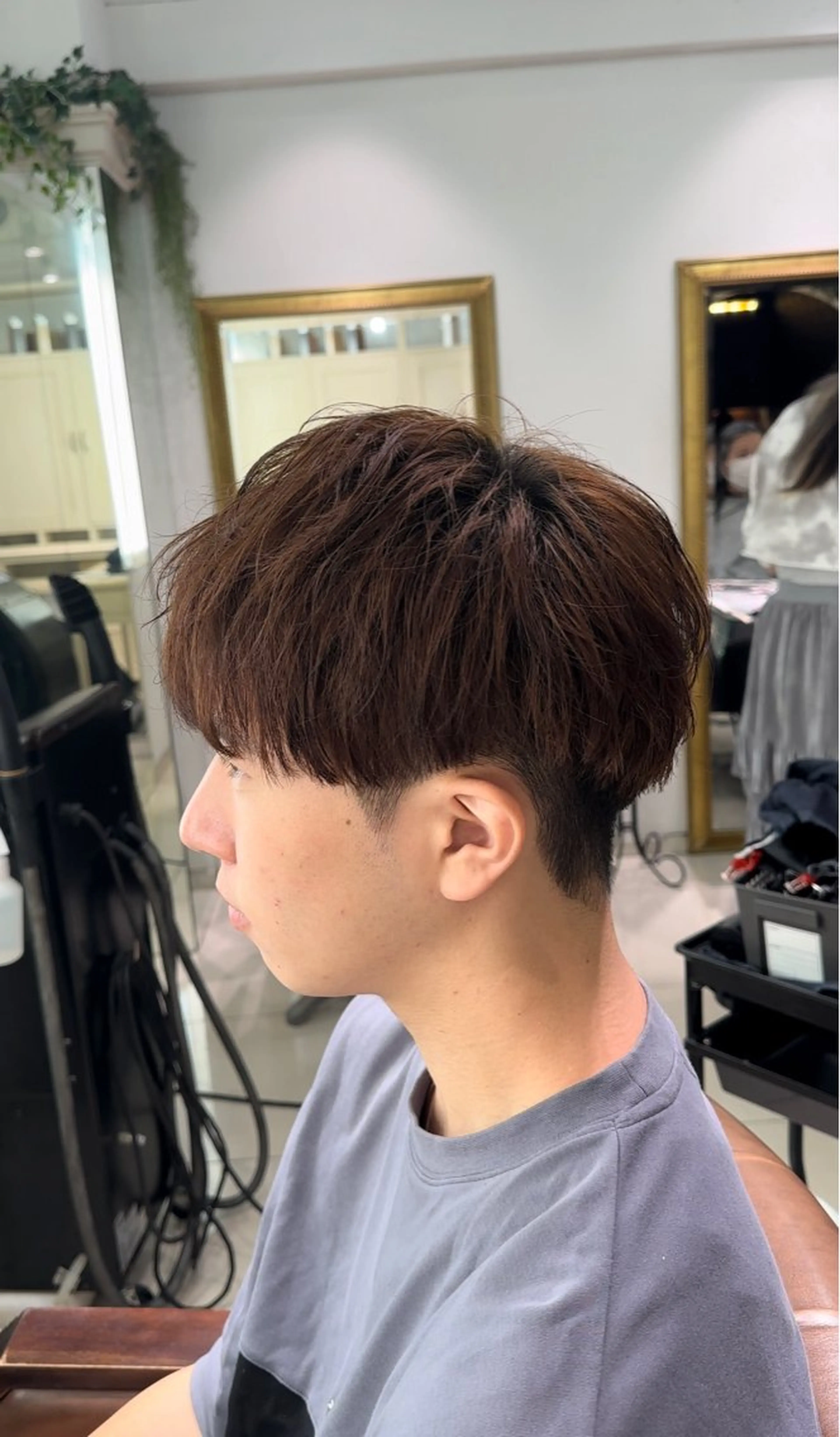 メンズ SALOWIN渋谷caldo店B1所属・岐津公太 メンズ縮毛矯正のプロのヘアスタイル