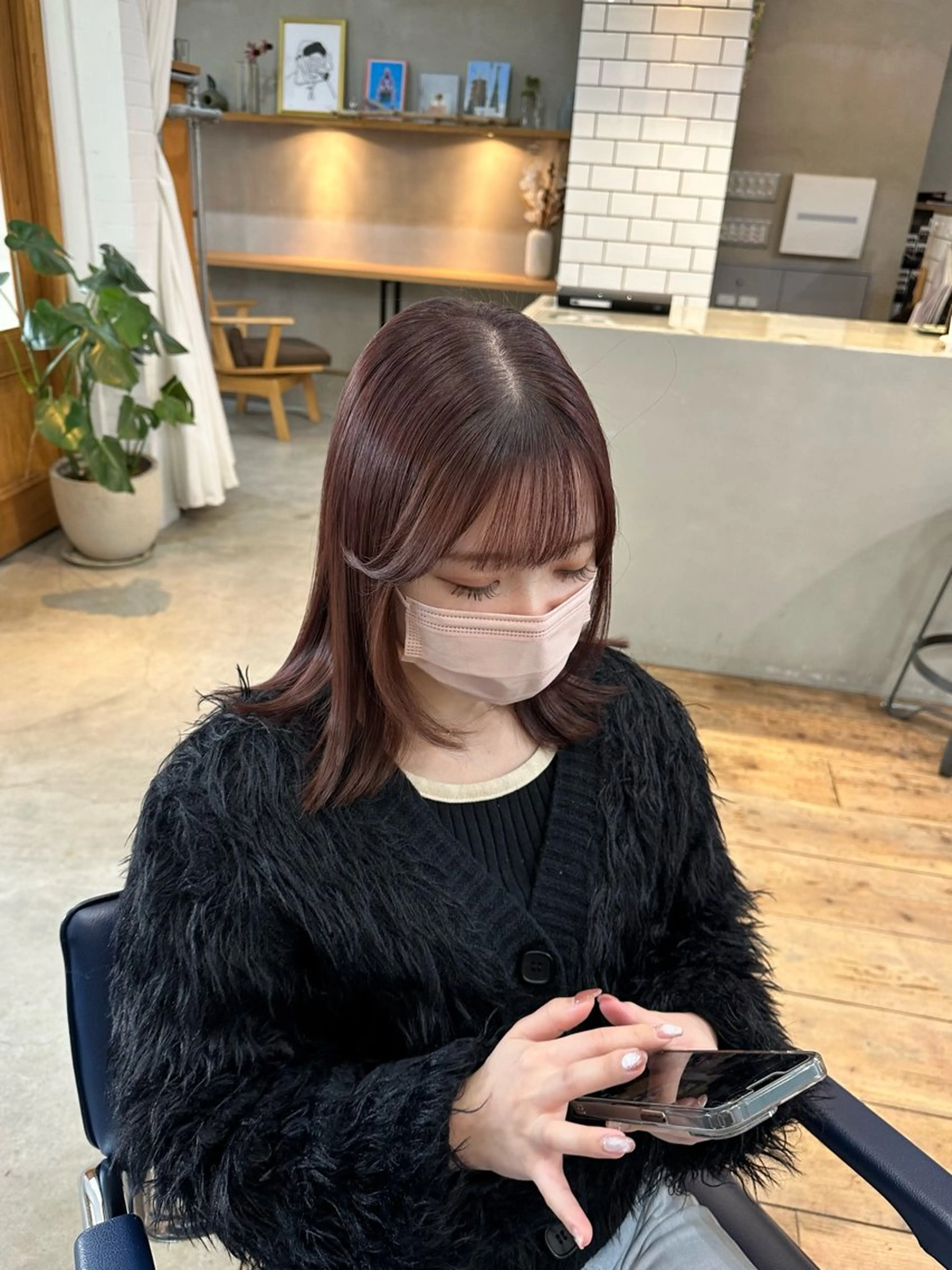 ミディアム Lana hair salon 刈谷所属・縮毛矯正＆髪質改善 特化/ゆいのヘアスタイル