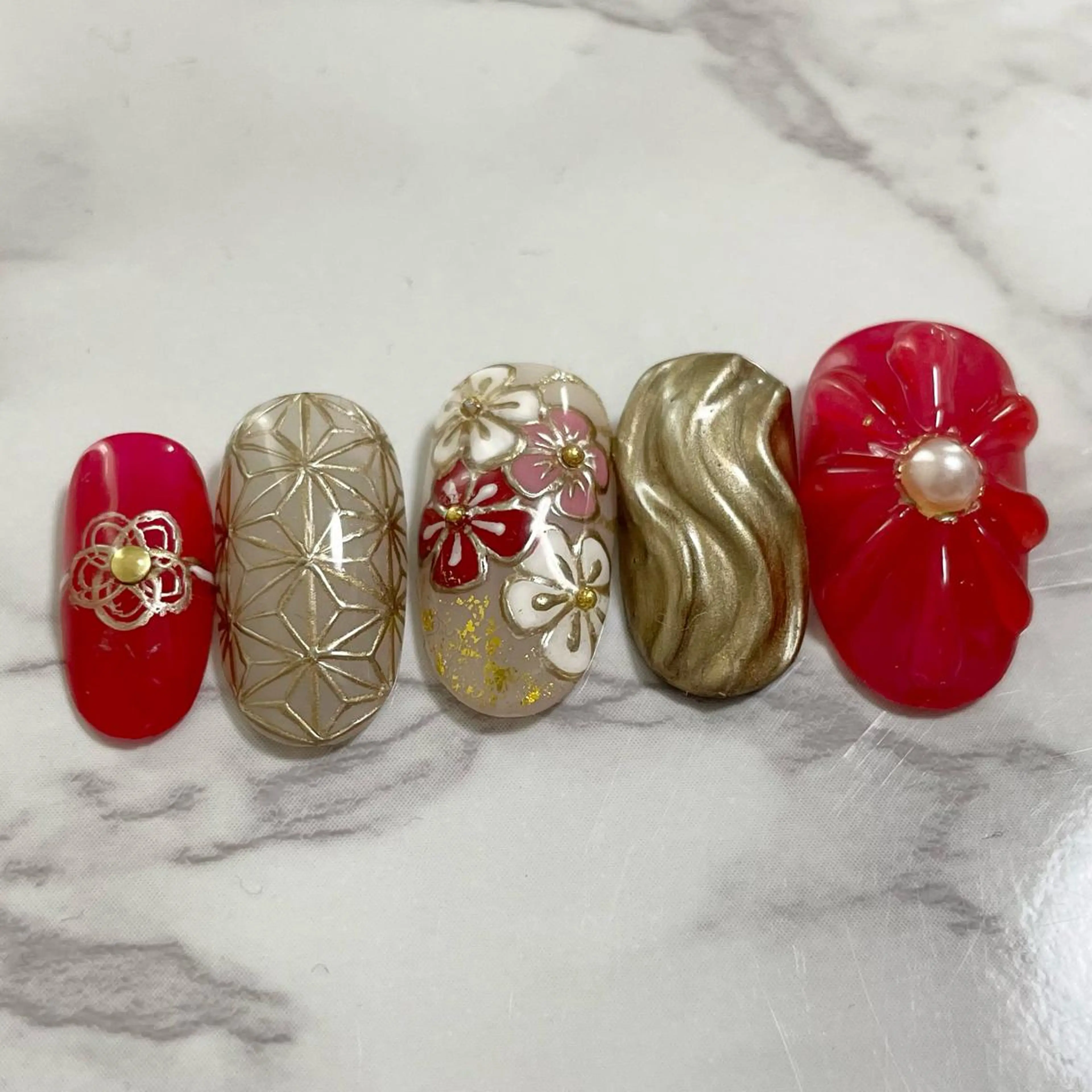 ネイル 阪本 悠加のネイルデザイン