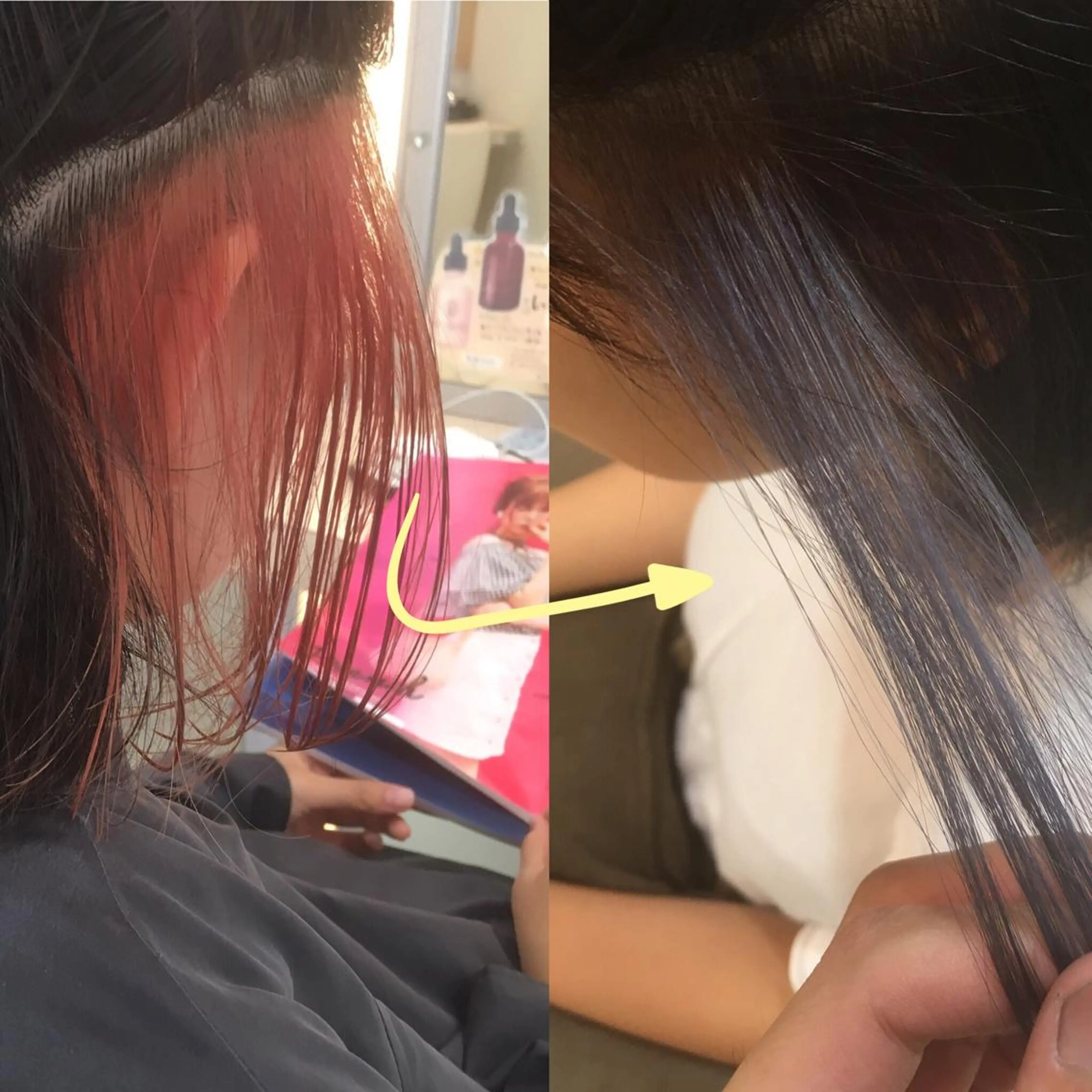 ショート カラー ブルーカラー ピンクカラー シルバー 永井 大希のヘアスタイル