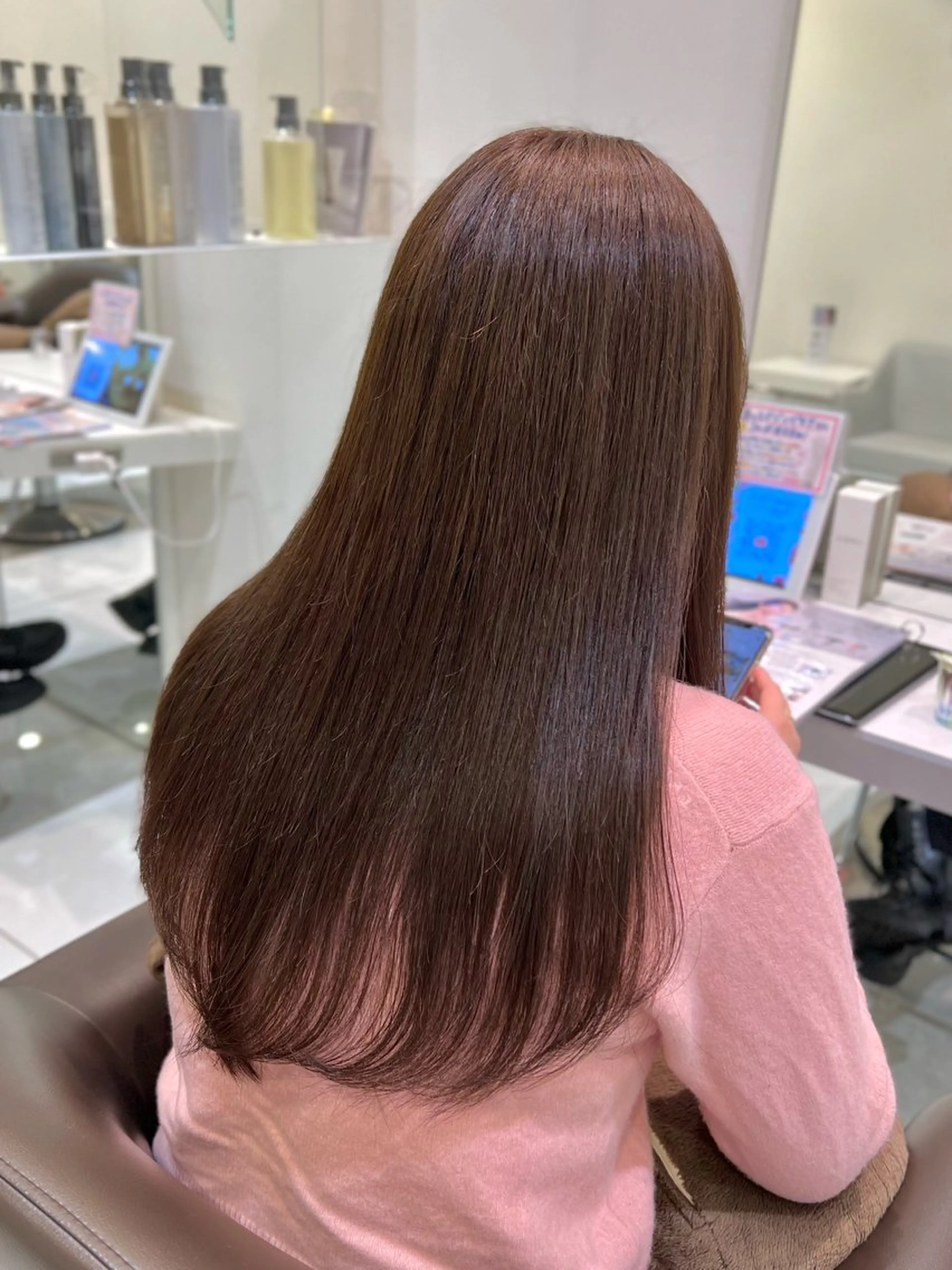 〖梅雨前ストレート〗✨️‪PREMIUM髪質改善✨️の写真