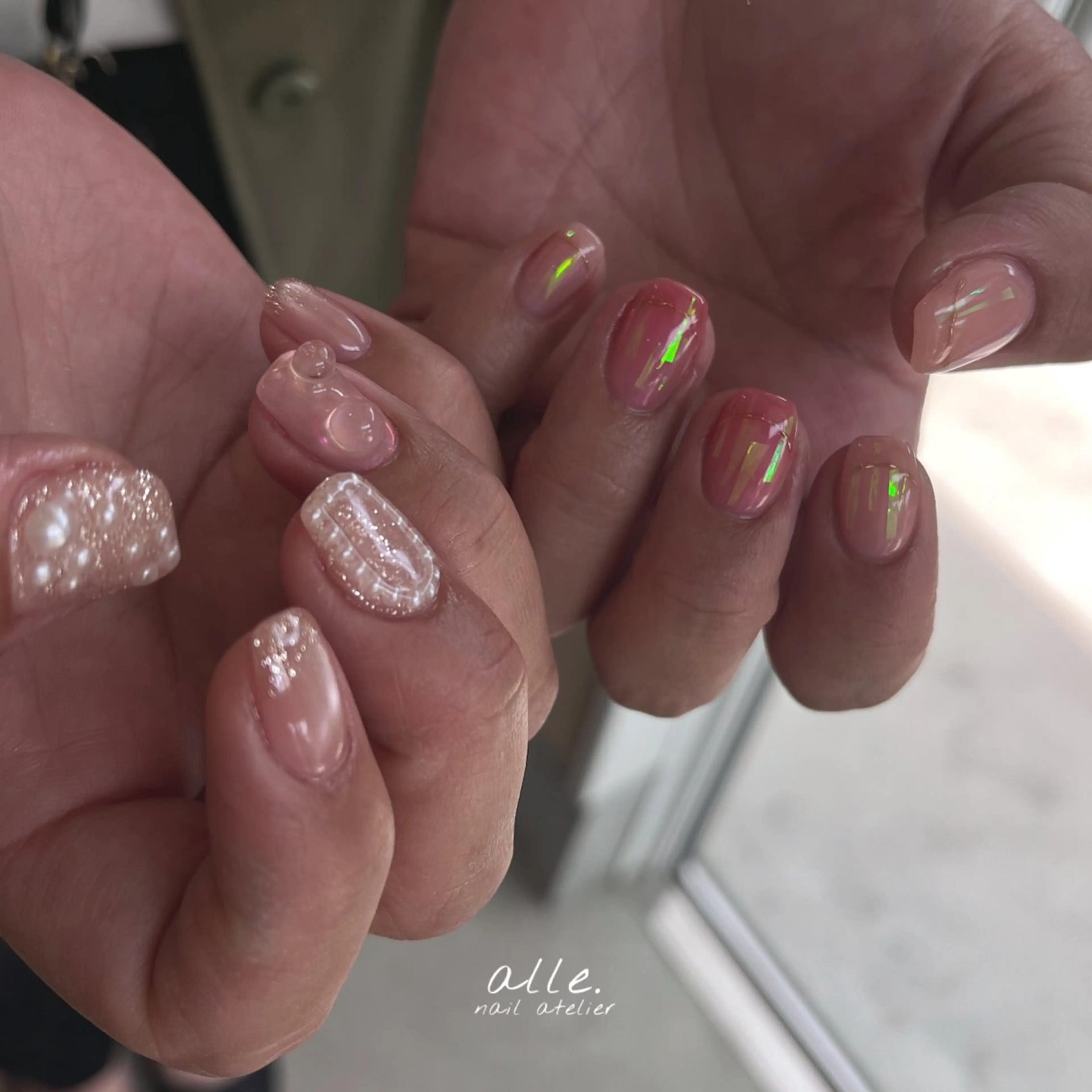 ネイル ハンドネイル atelier alle.のネイルデザイン