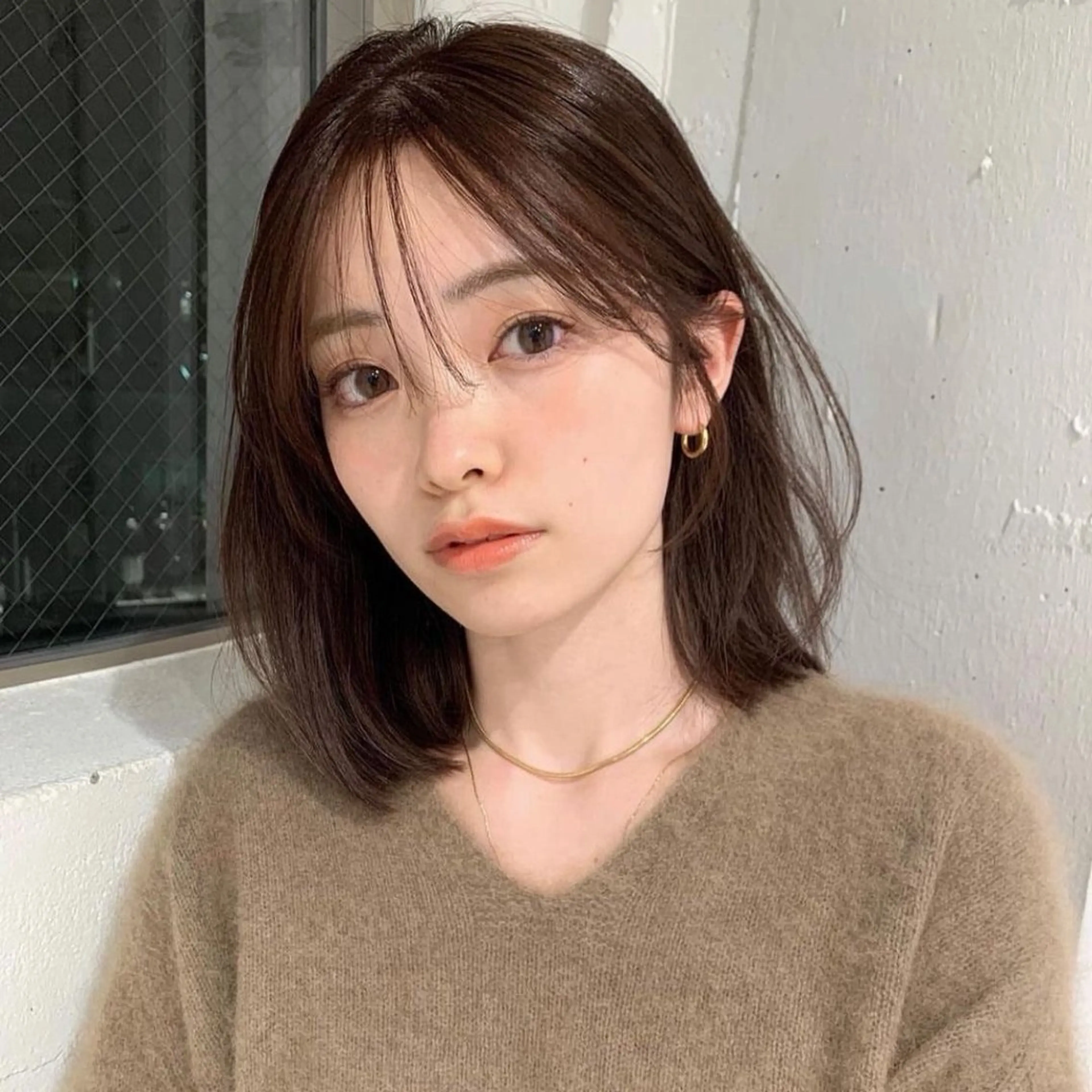 ミディアム カット無料内田 海香のヘアスタイル