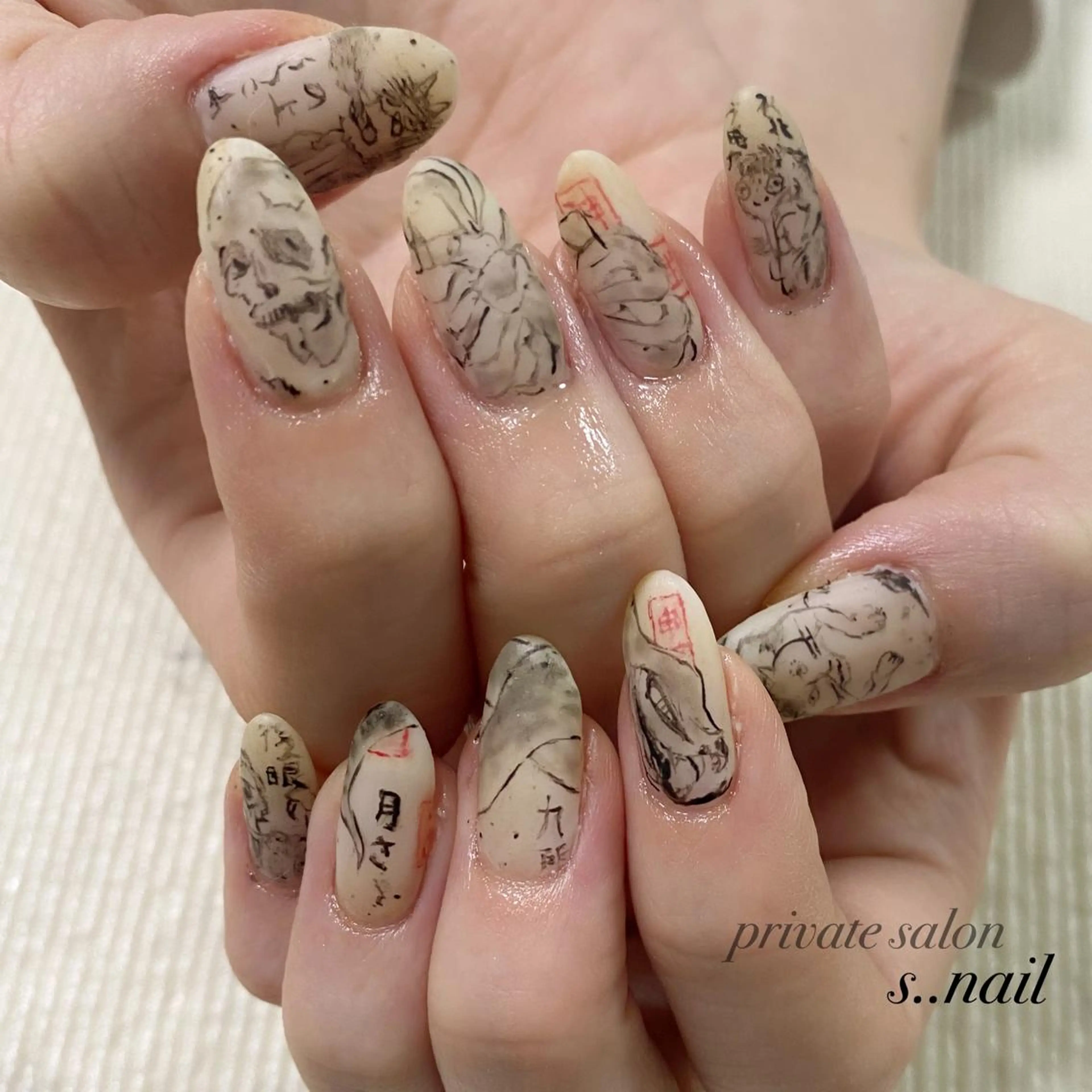 ネイル ハンドネイル フットネイル s..nail / MORITAのネイルデザイン