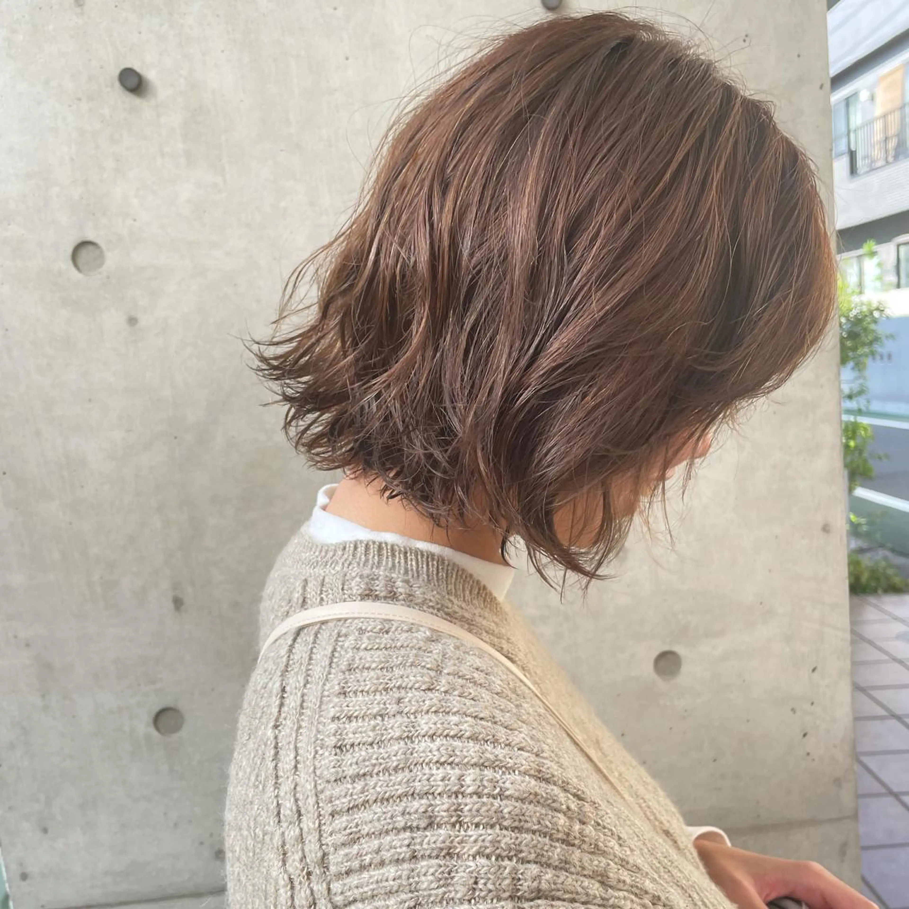 ミディアム ayaka ［sou］のヘアスタイル