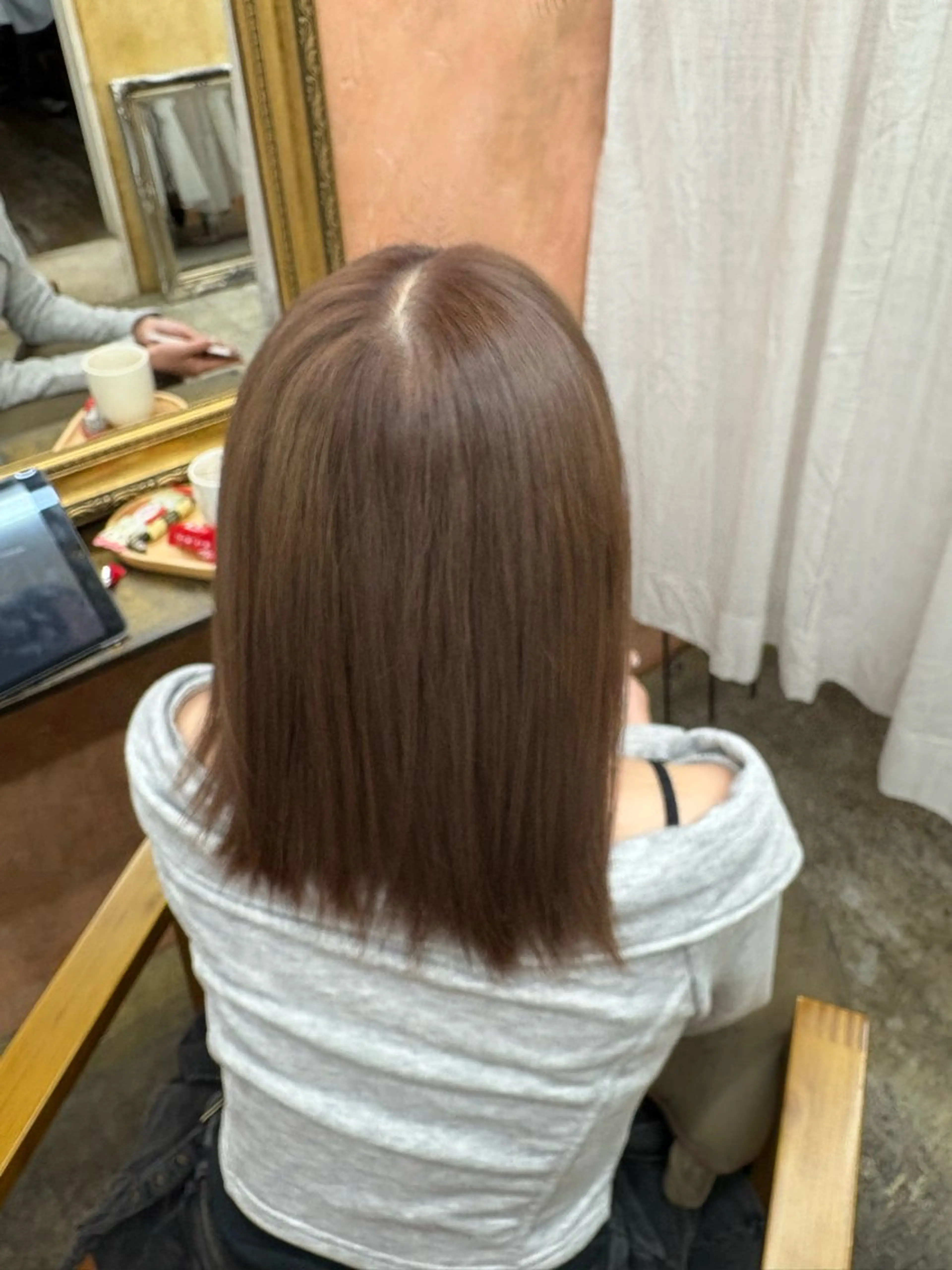 ミディアム ヘアカラー Retsu /UniQのヘアスタイル