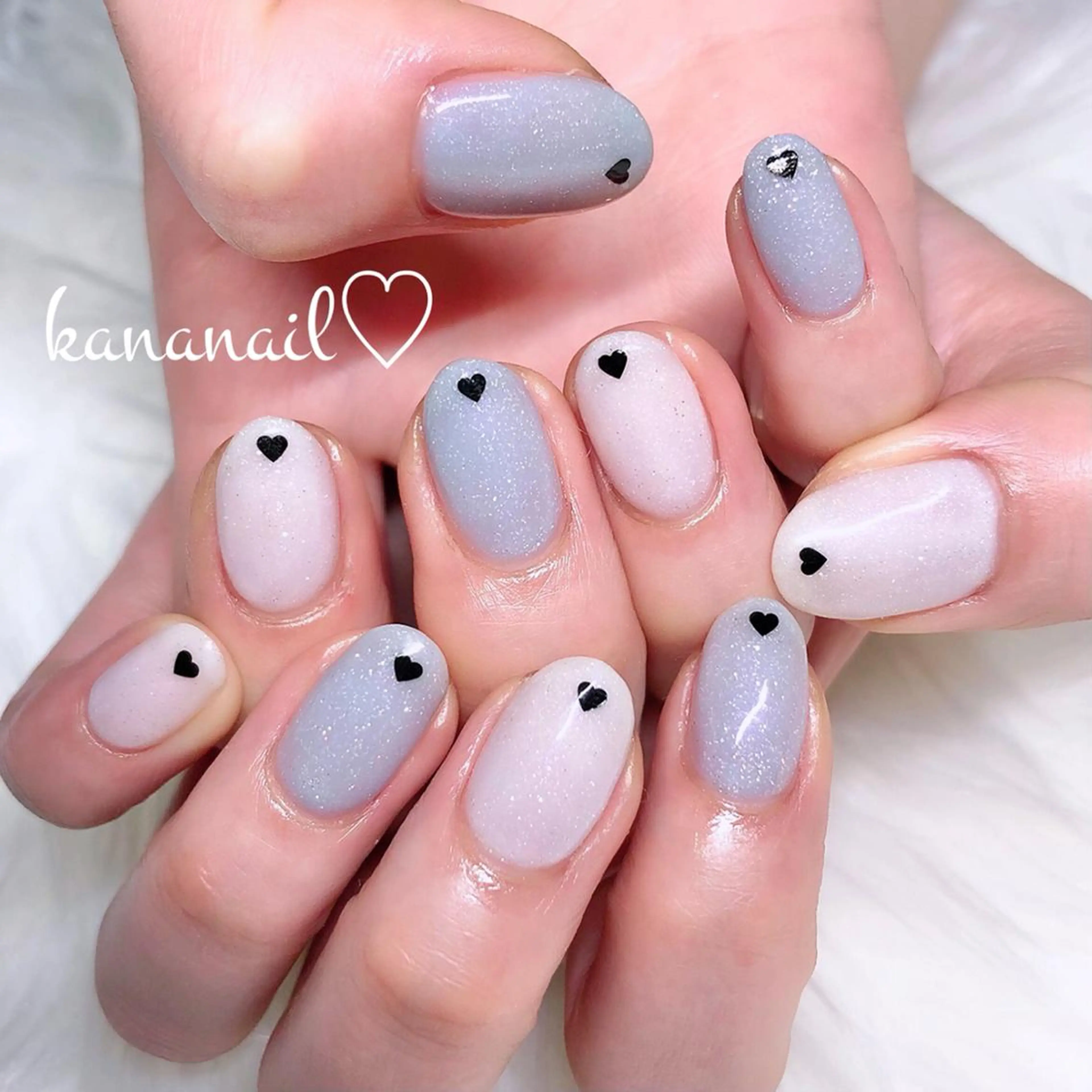 ネイル ホログラムネイル ワンカラーネイル kananail ♡のネイルデザイン