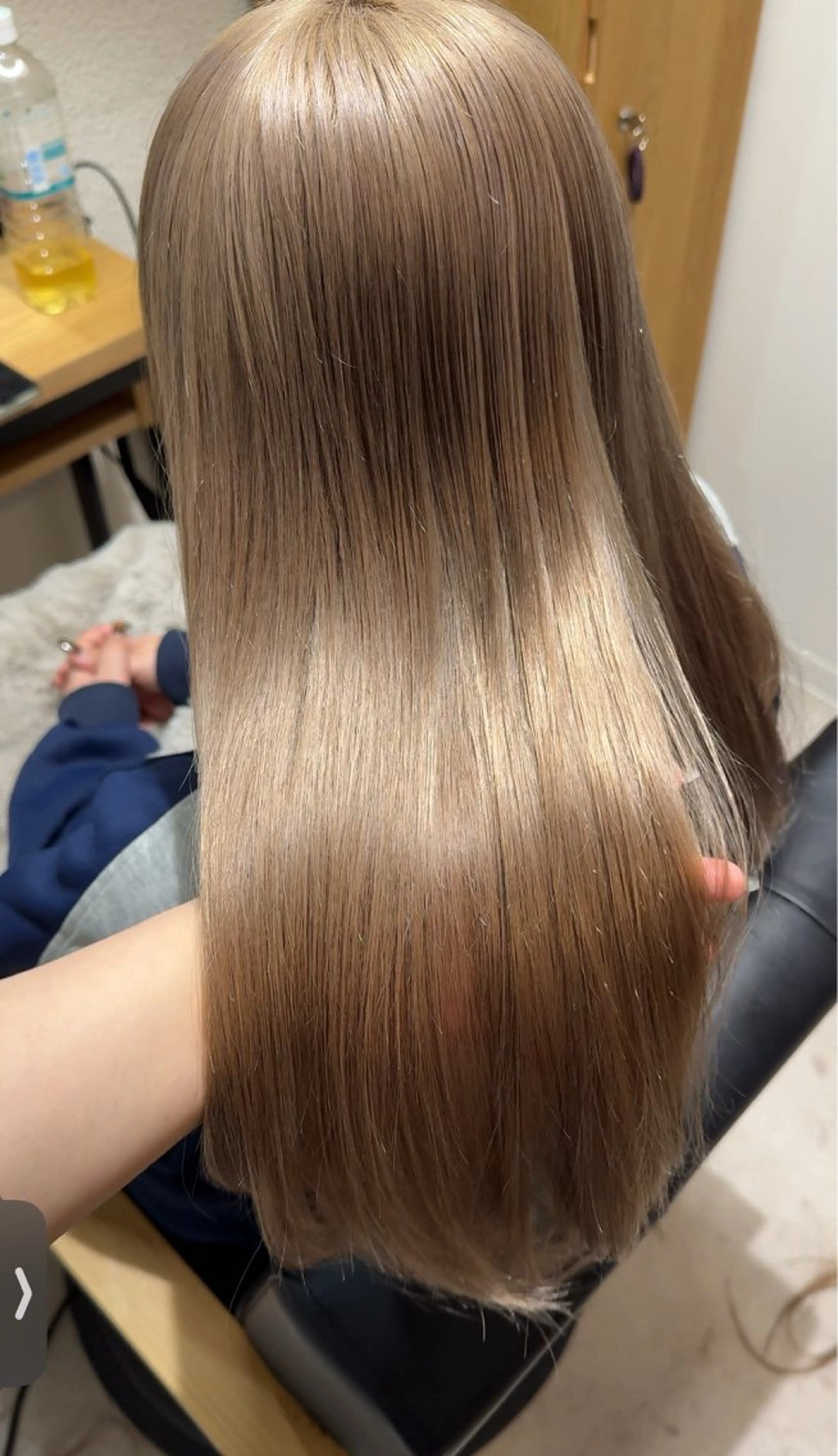 ロング キッズ ヘアカラー たかはし るなのヘアスタイル