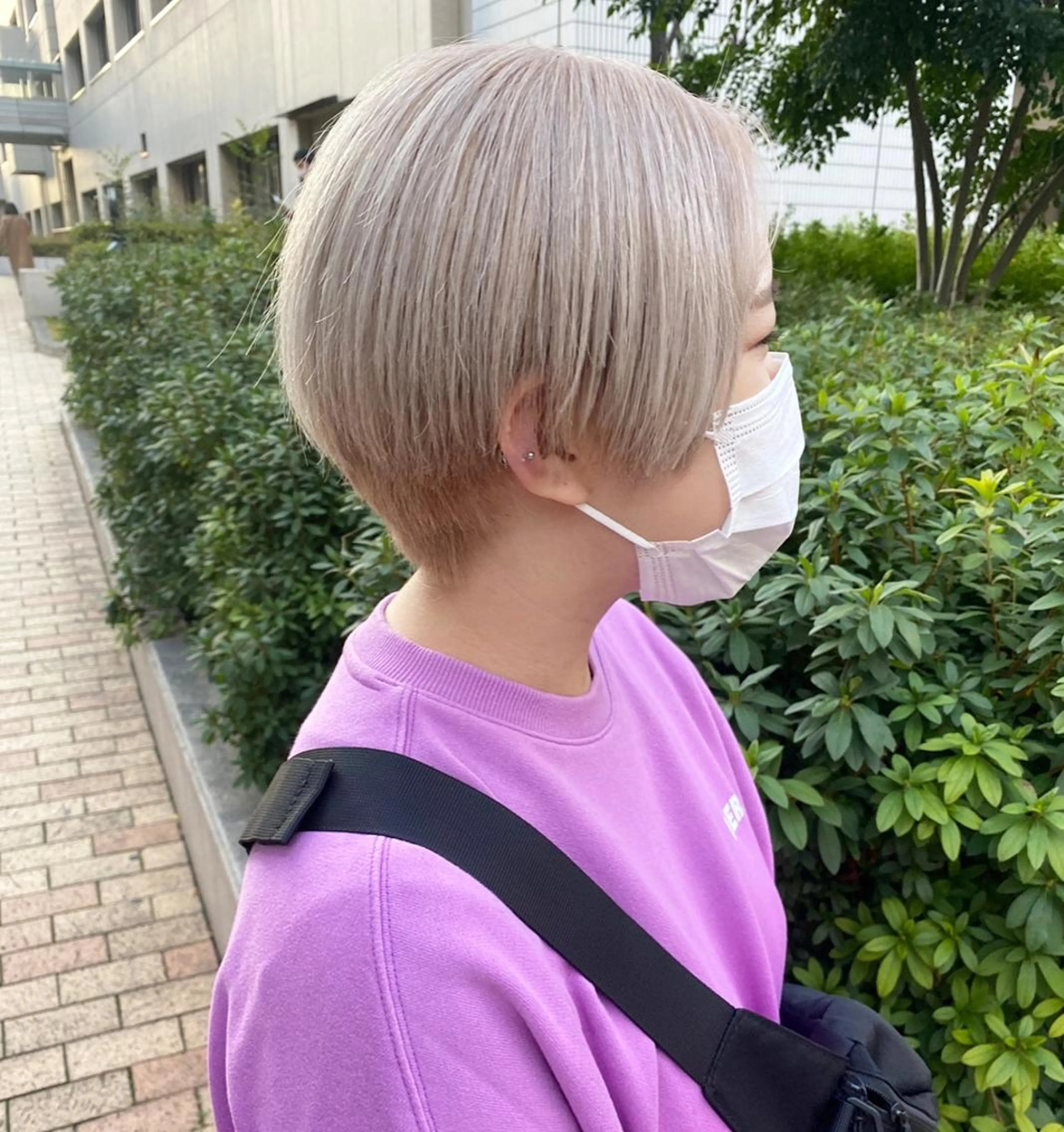 ショート カラー 🧡色落ちまで2度綺 麗なカラー🧡ヨシキのヘアスタイル