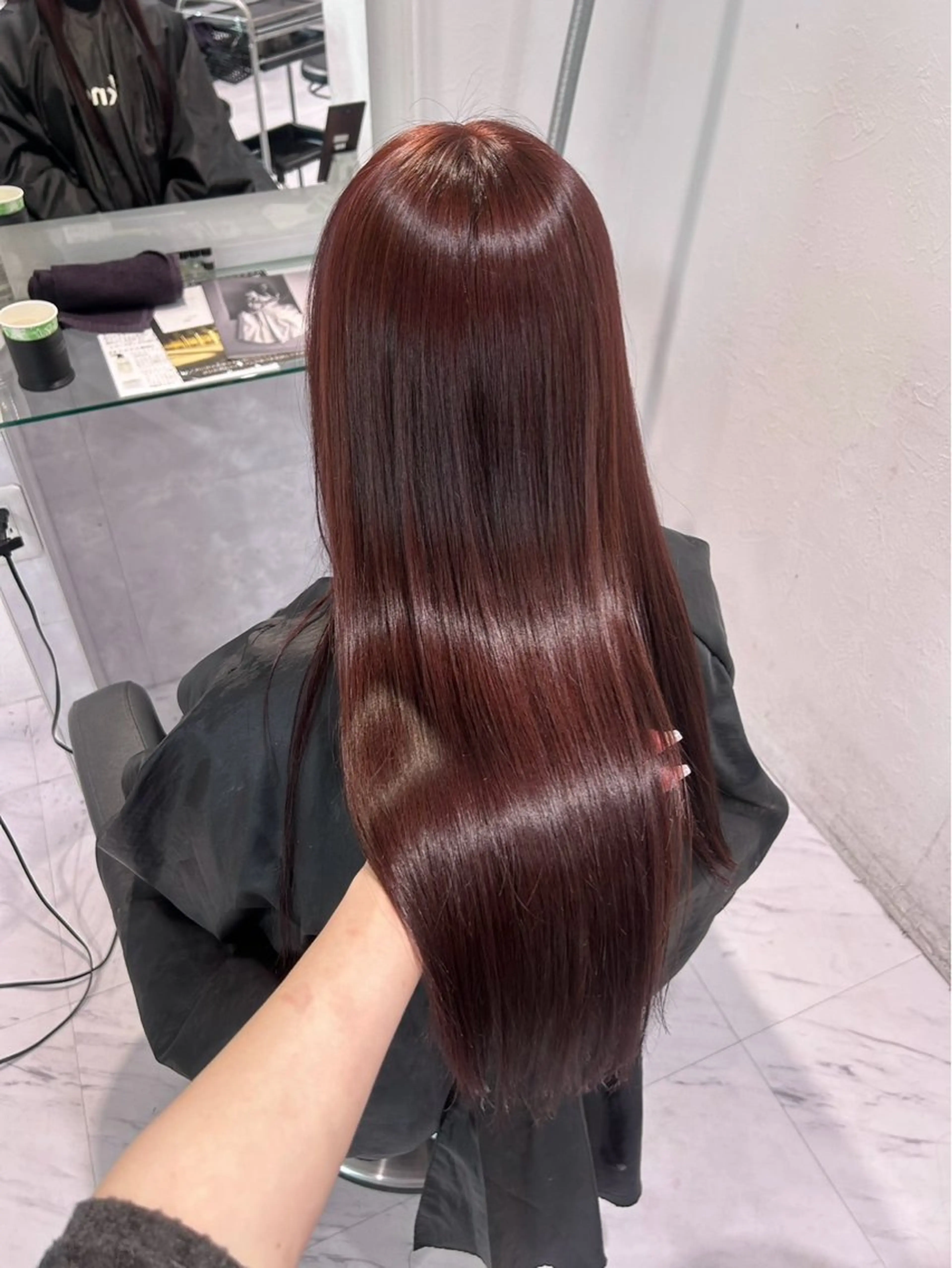 ロング カラー ブリーチなし暖色特化 ❤️kanata❤️のヘアスタイル