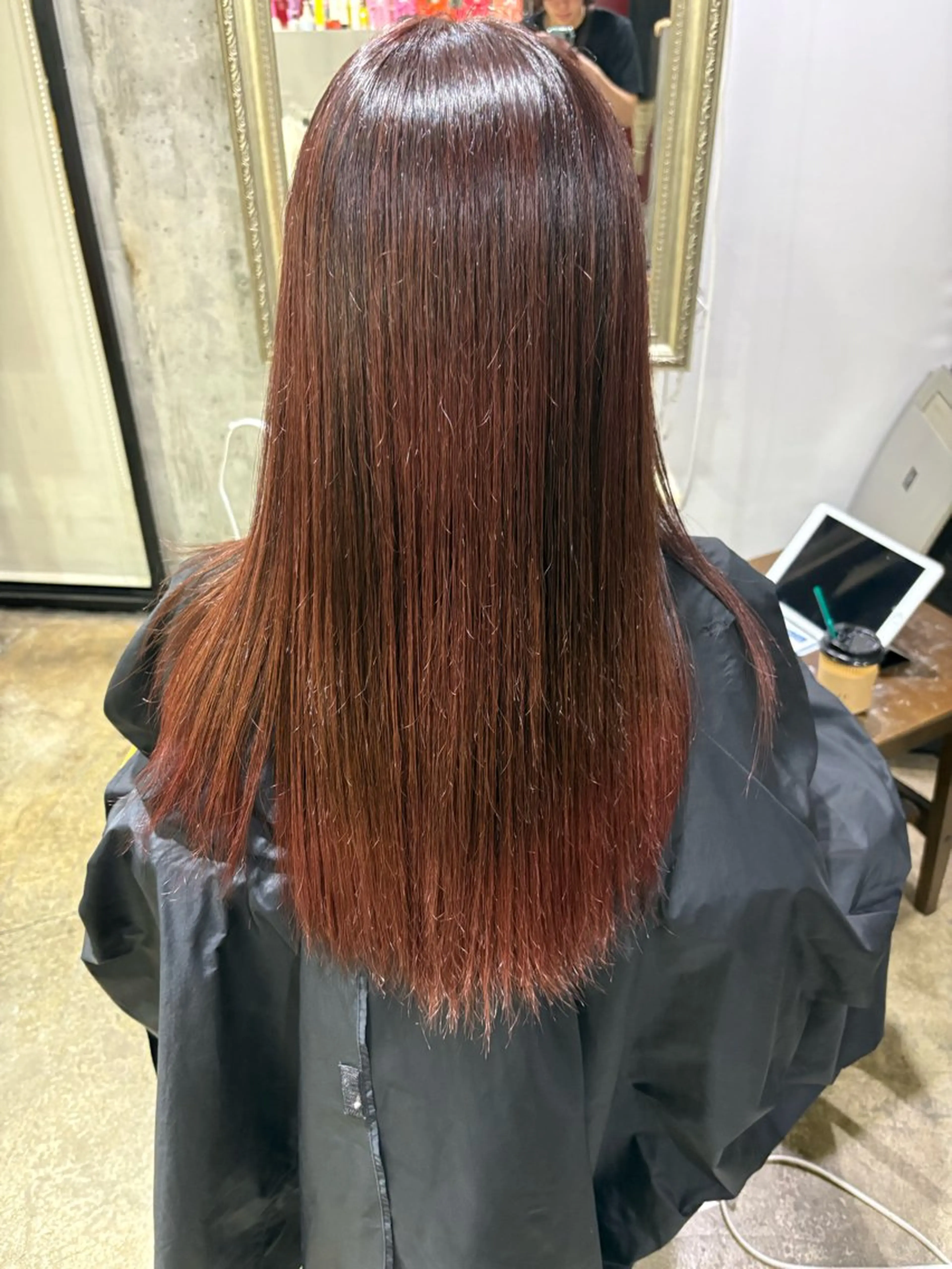 ショート ヘアカラー メンズパーマ/暖色 tsugu💞のヘアスタイル