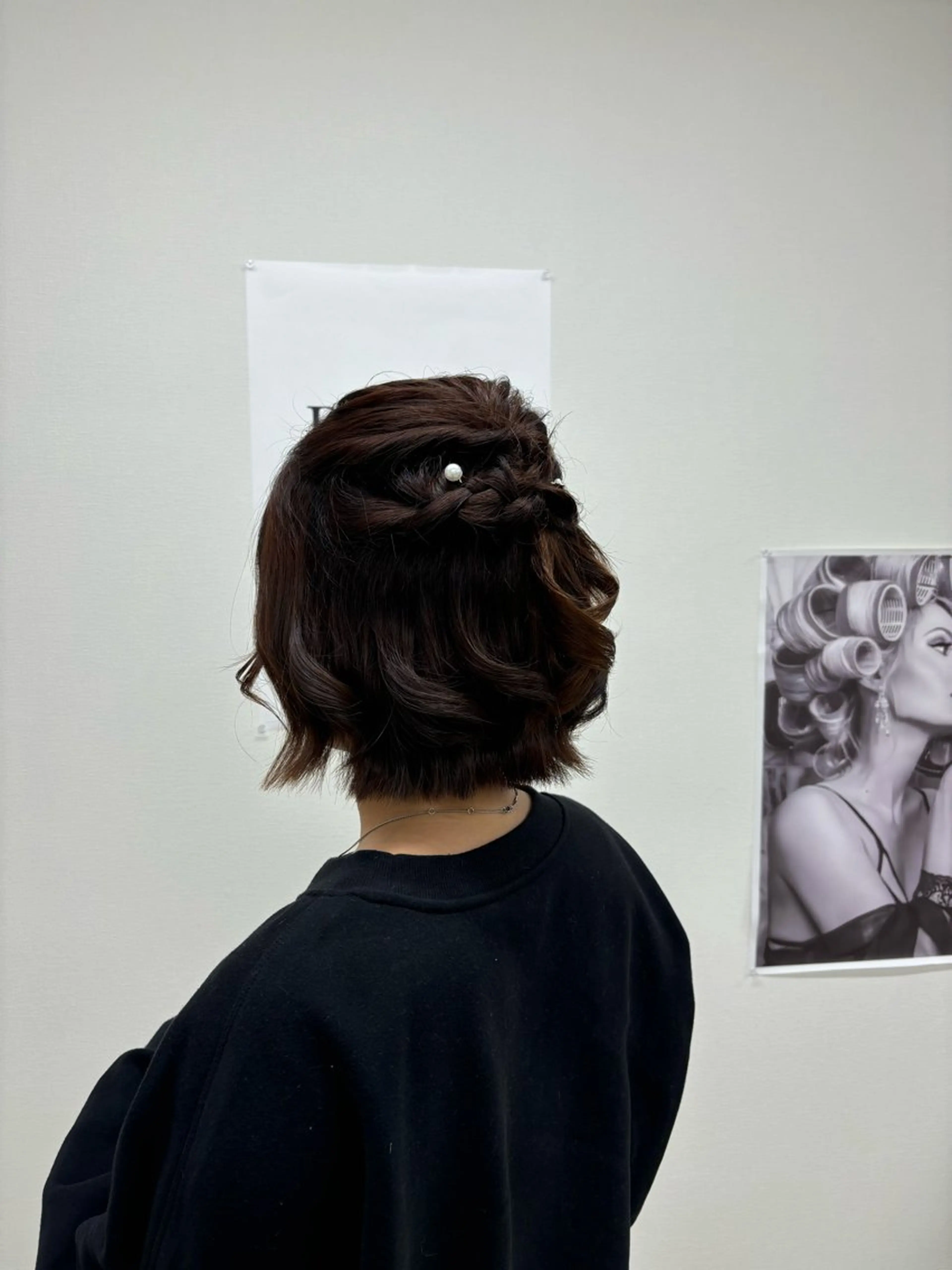ショート ヘアアレンジ hair set / 渡辺未来🦋のヘアスタイル