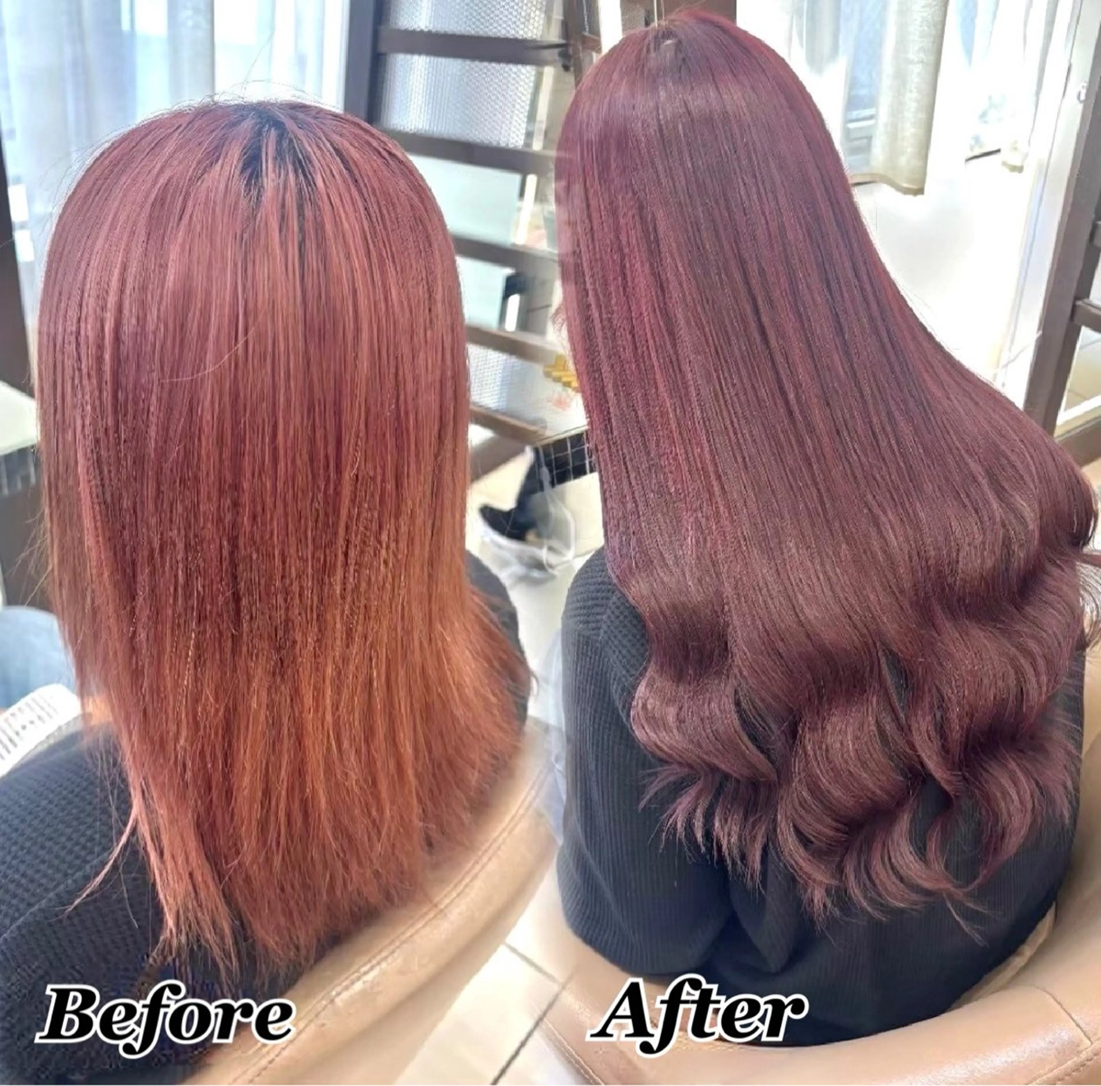 カラー ヘアカラー エクステ ヘアメ🎀推しカラー 🥣横浜/しほ🧸のヘアスタイル