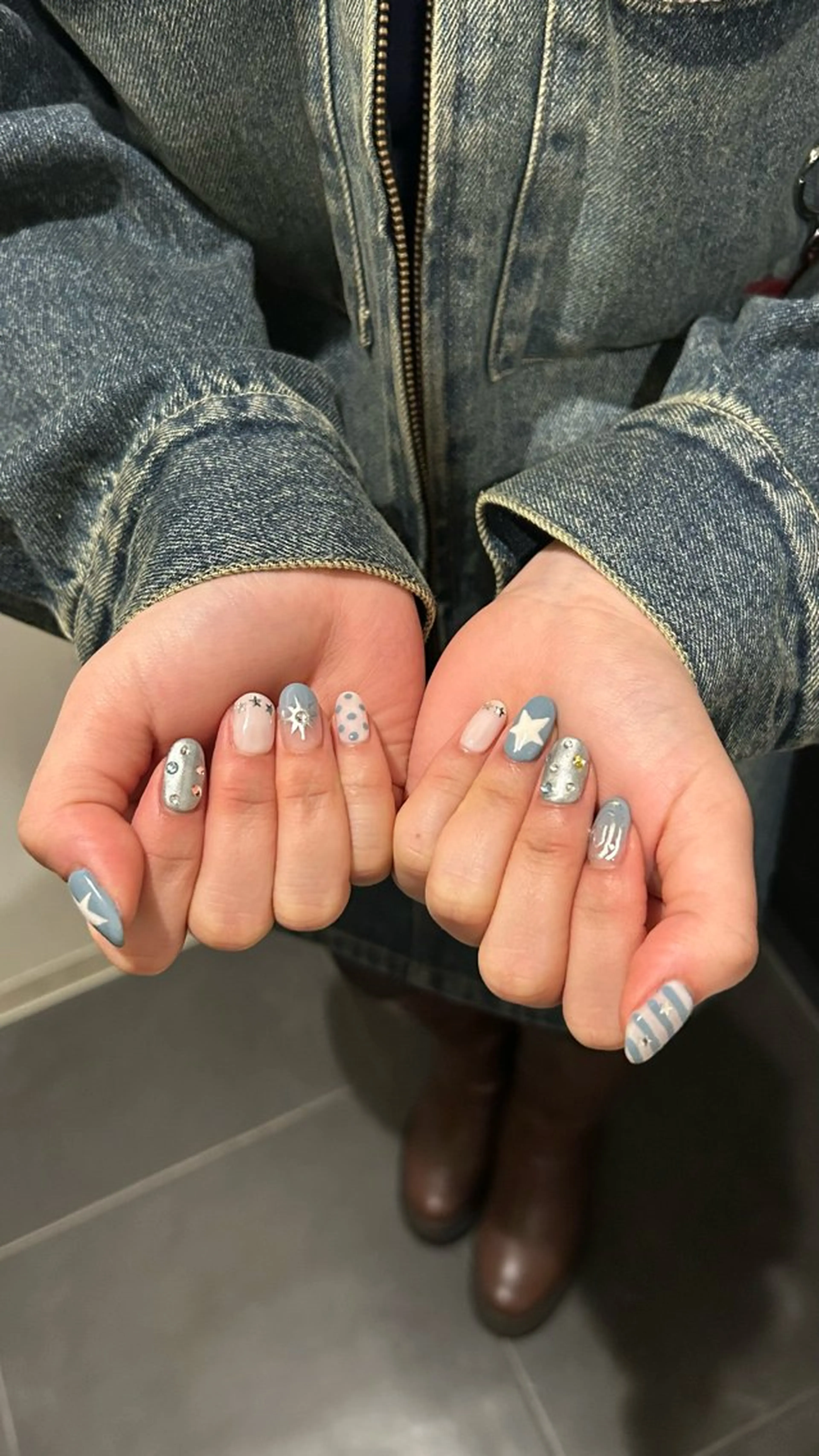 ネイル ハンドネイル 板垣 まいのネイルデザイン