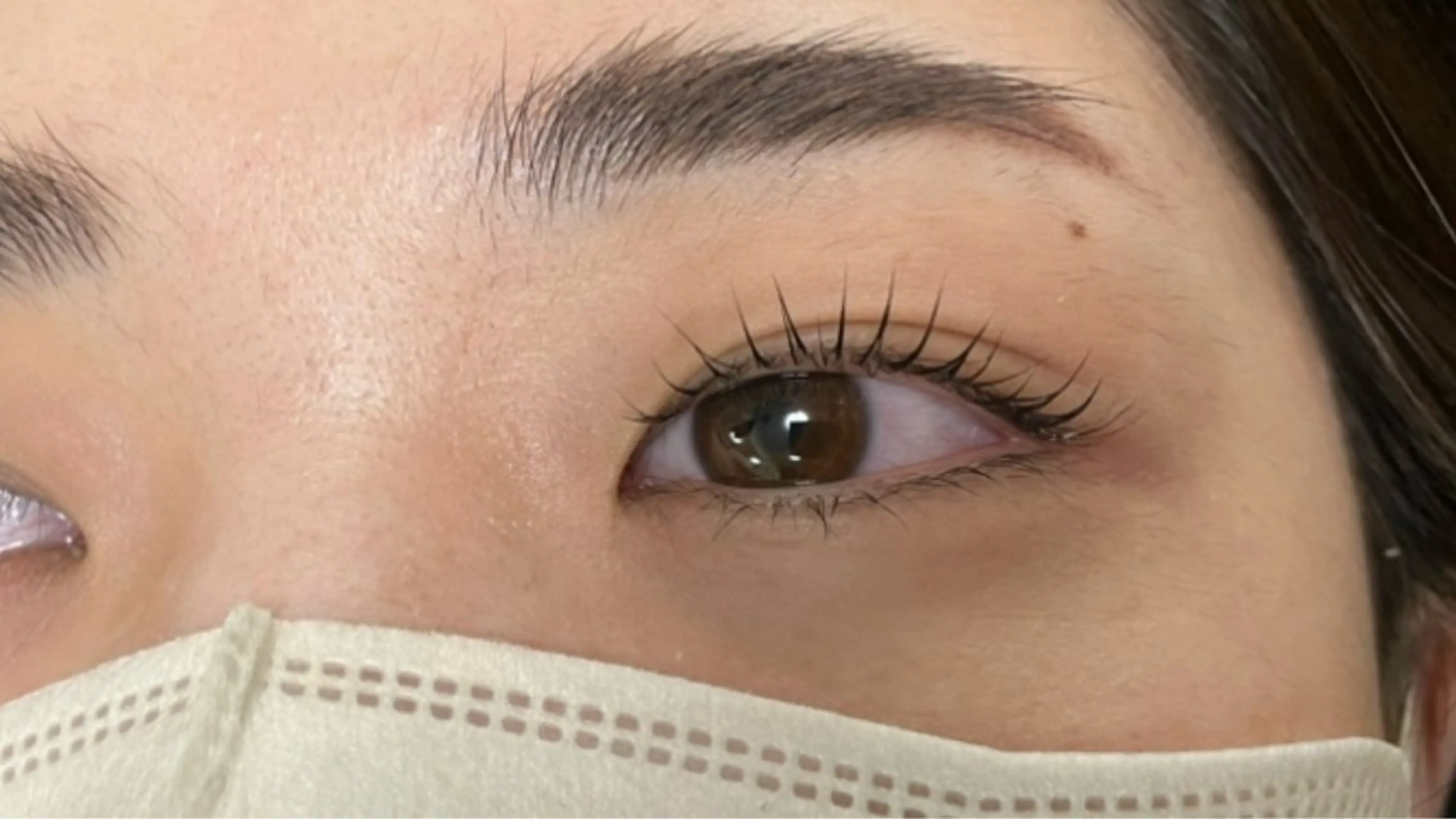 マツエク・マツパ まつげパーマ 一重×まつ毛パーマ 森 陽子のマツエク・マツパデザイン