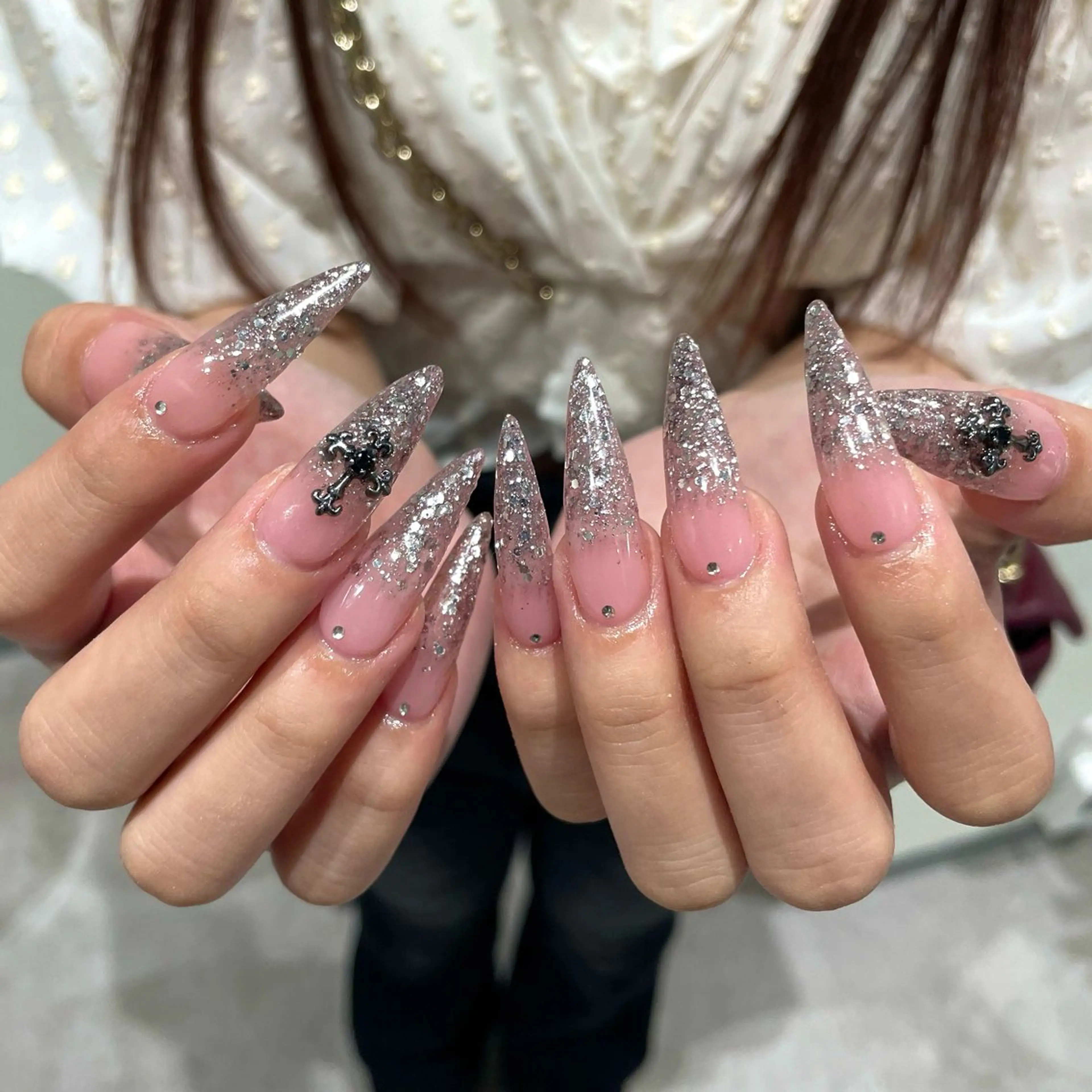 ネイル ハンドネイル IROHA NAIL Kurumi🪽🫧のネイルデザイン