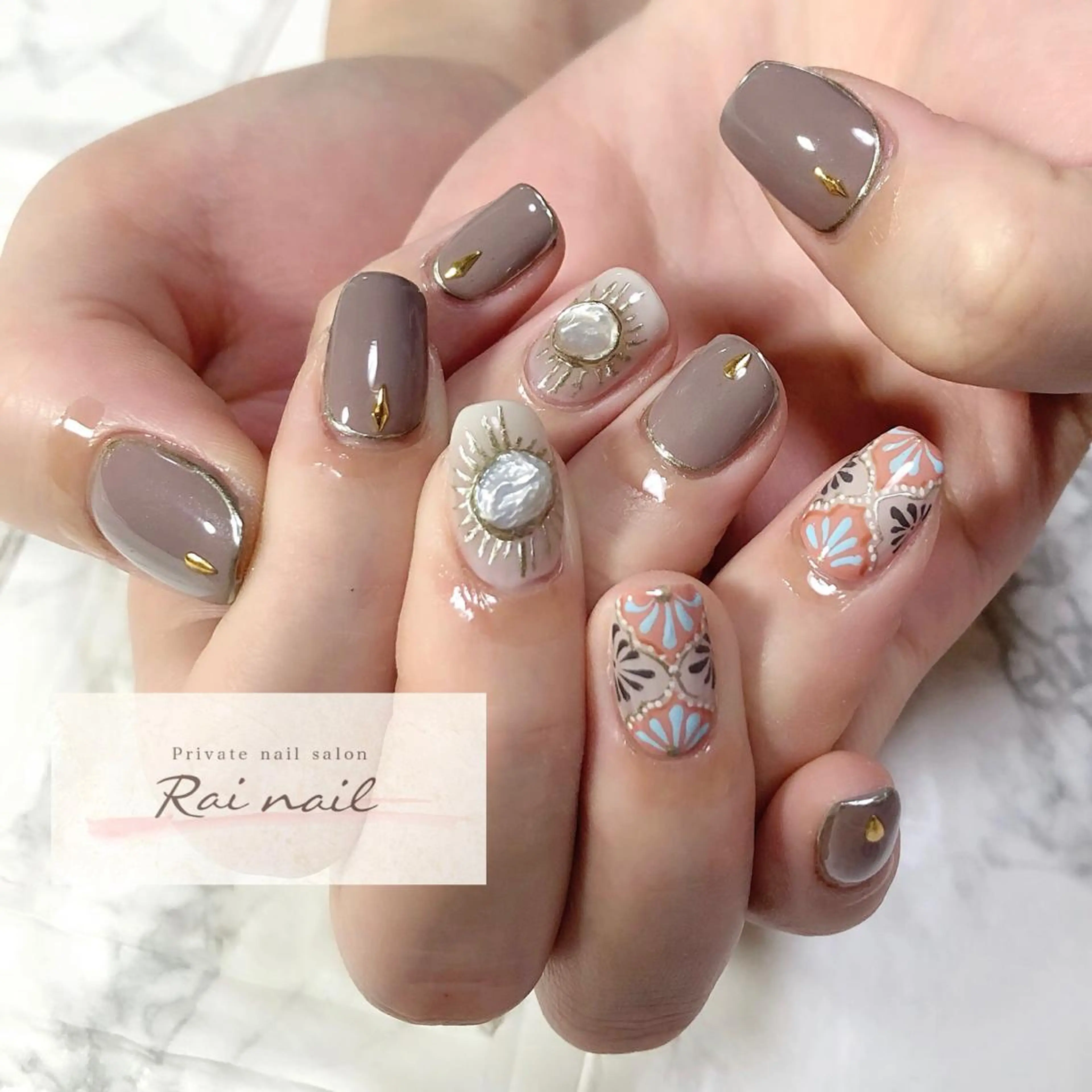 ネイル Rai nail_ Risaのネイルデザイン
