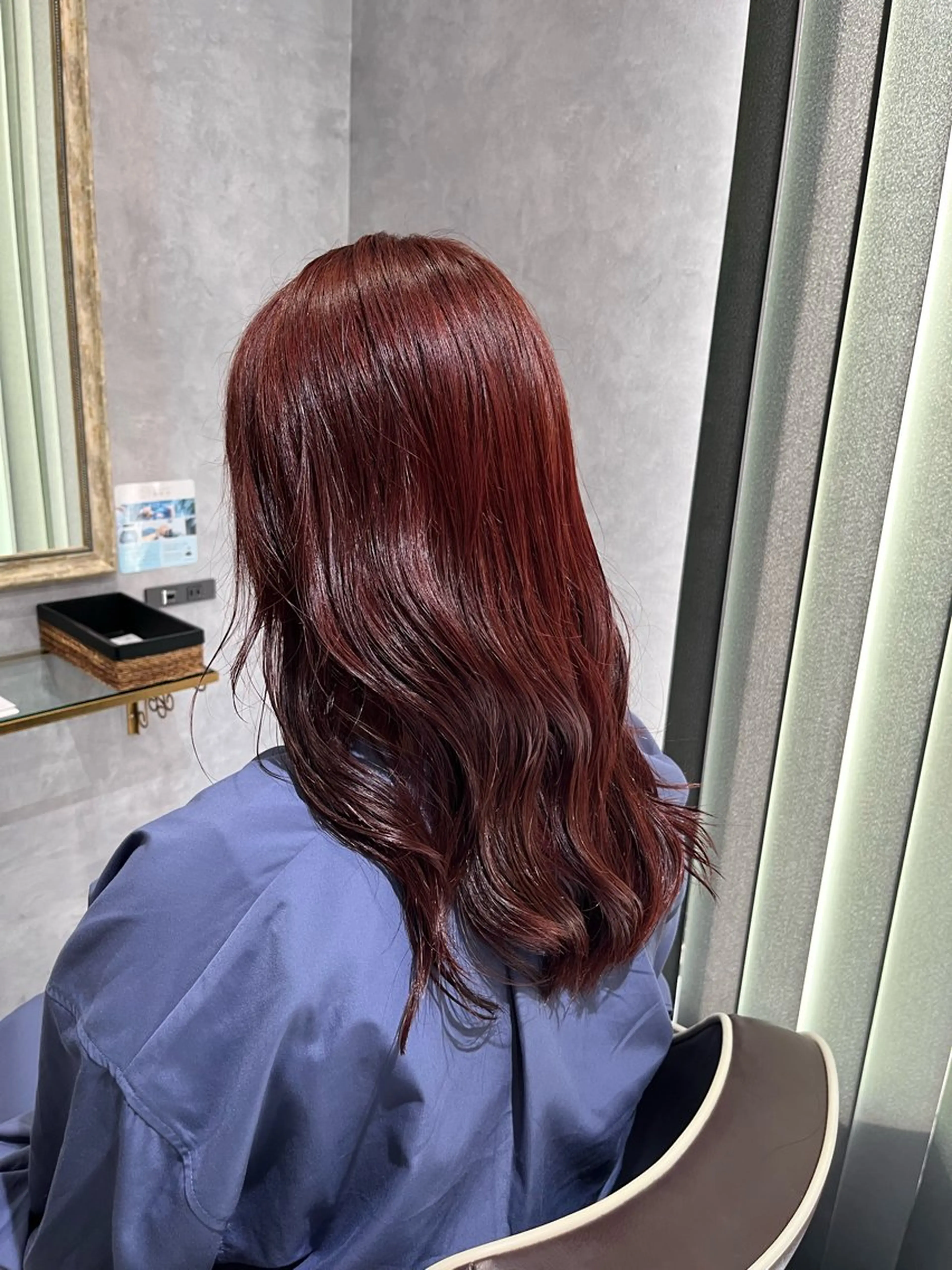 セミロング 髪質改善美容室／白石 凌大のヘアスタイル