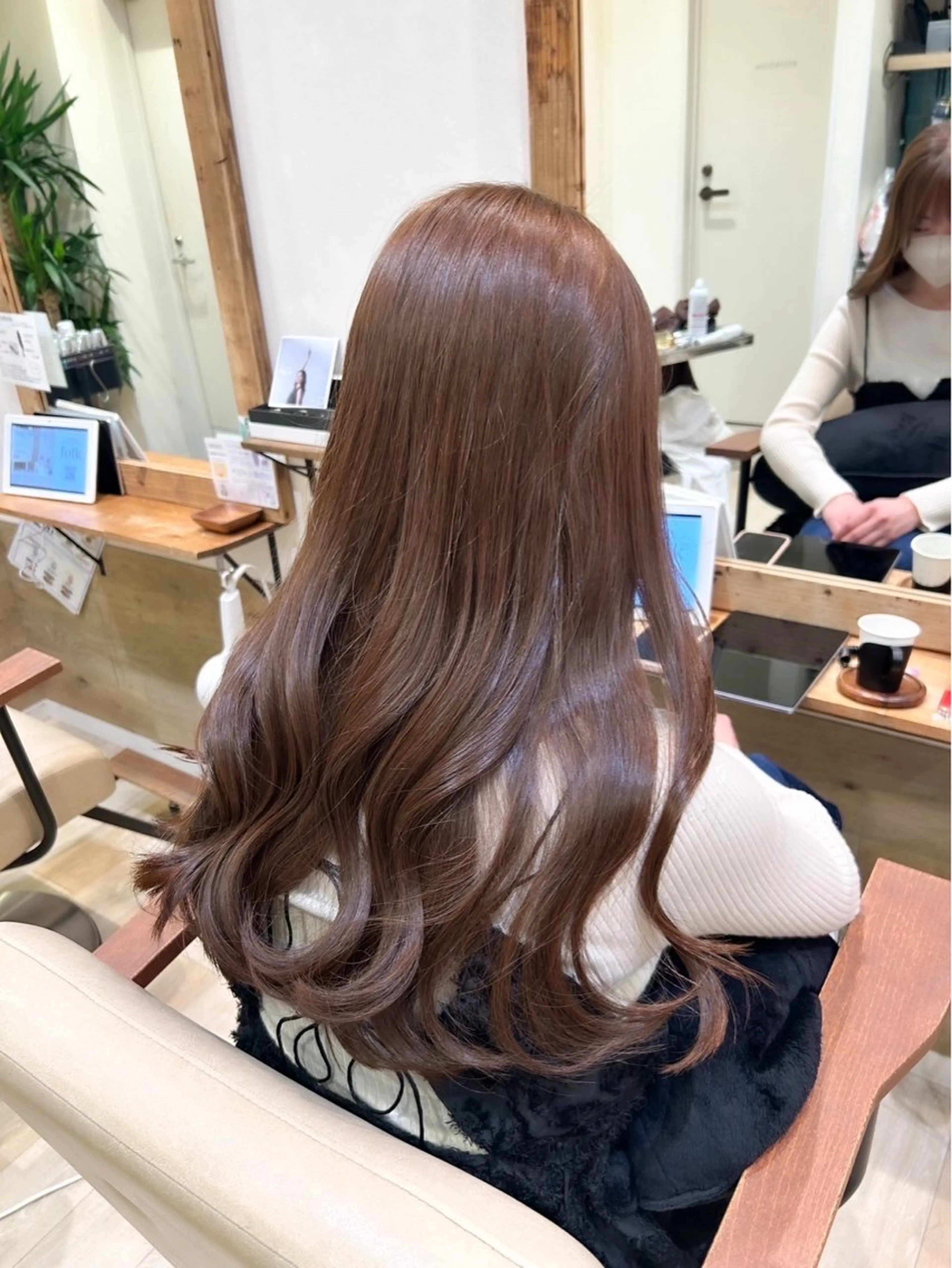 ロング ヘアカラー トリートメント SOU/エクステ /ダブルカラーのヘアスタイル