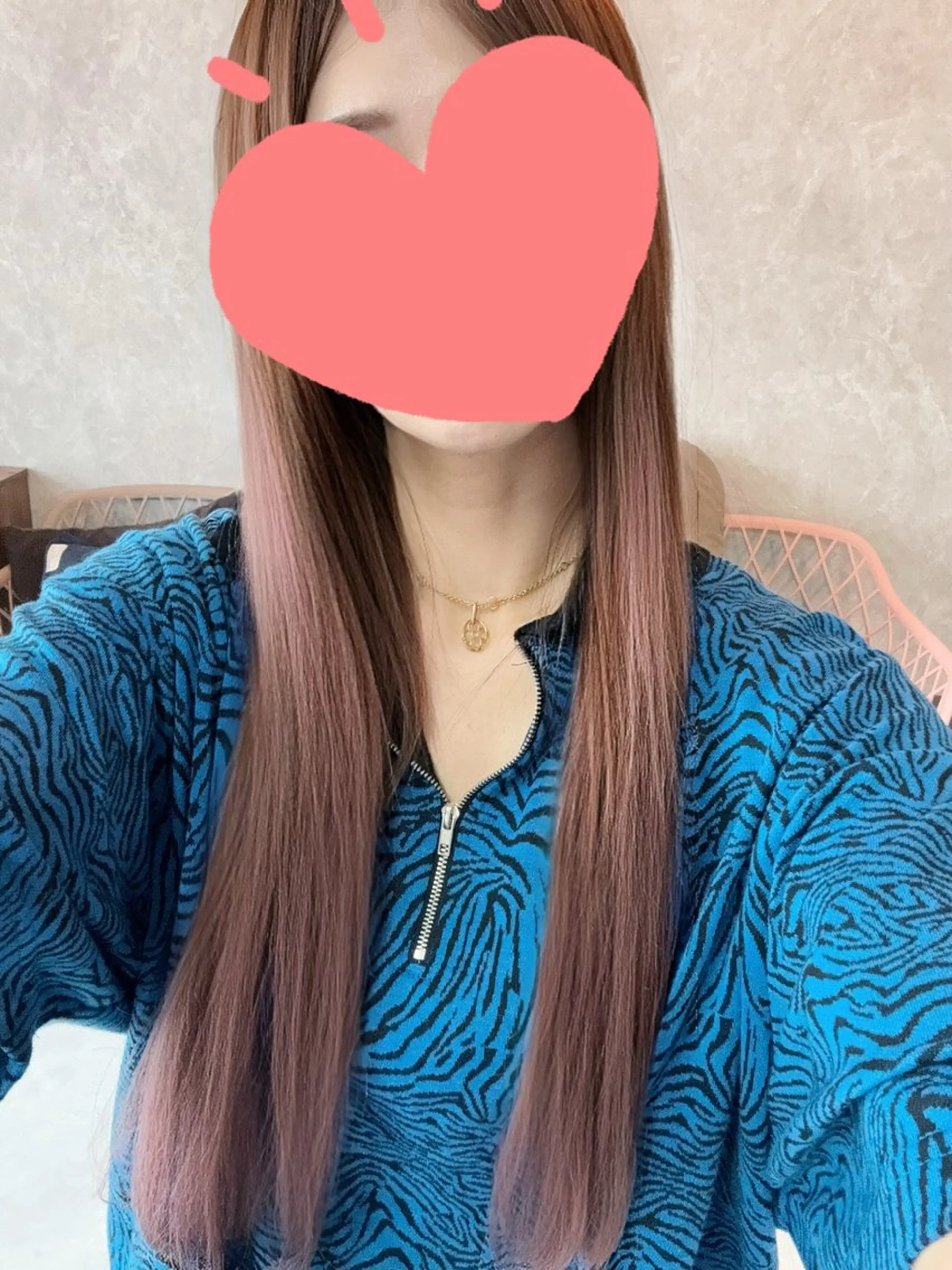 ロング エクステ エクステ 西田 理沙のヘアスタイル
