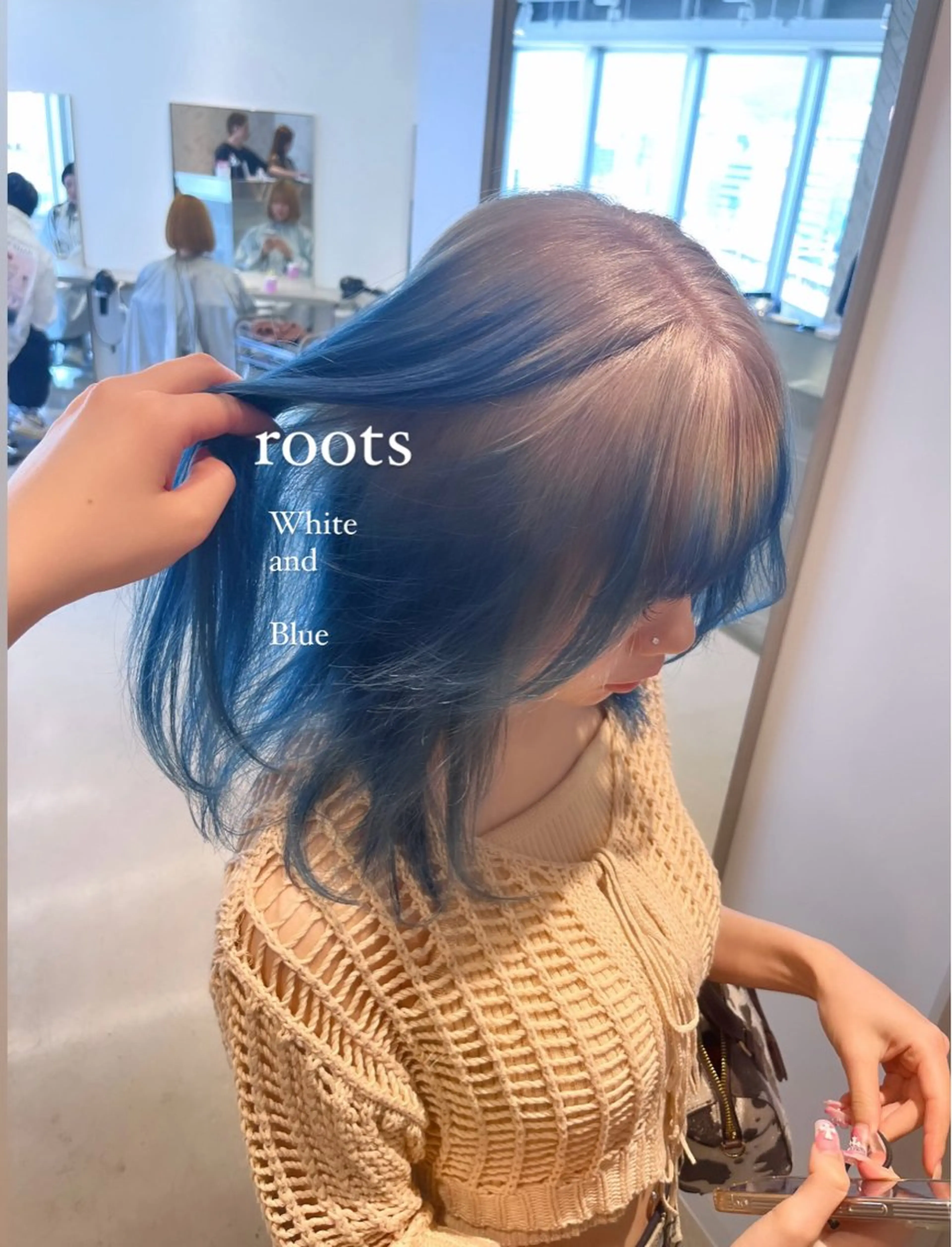 セミロング ヘアカラー トリートメント 《店長》欧米風/ﾃﾞ ｻﾞｲﾝNO.1/雅のヘアスタイル