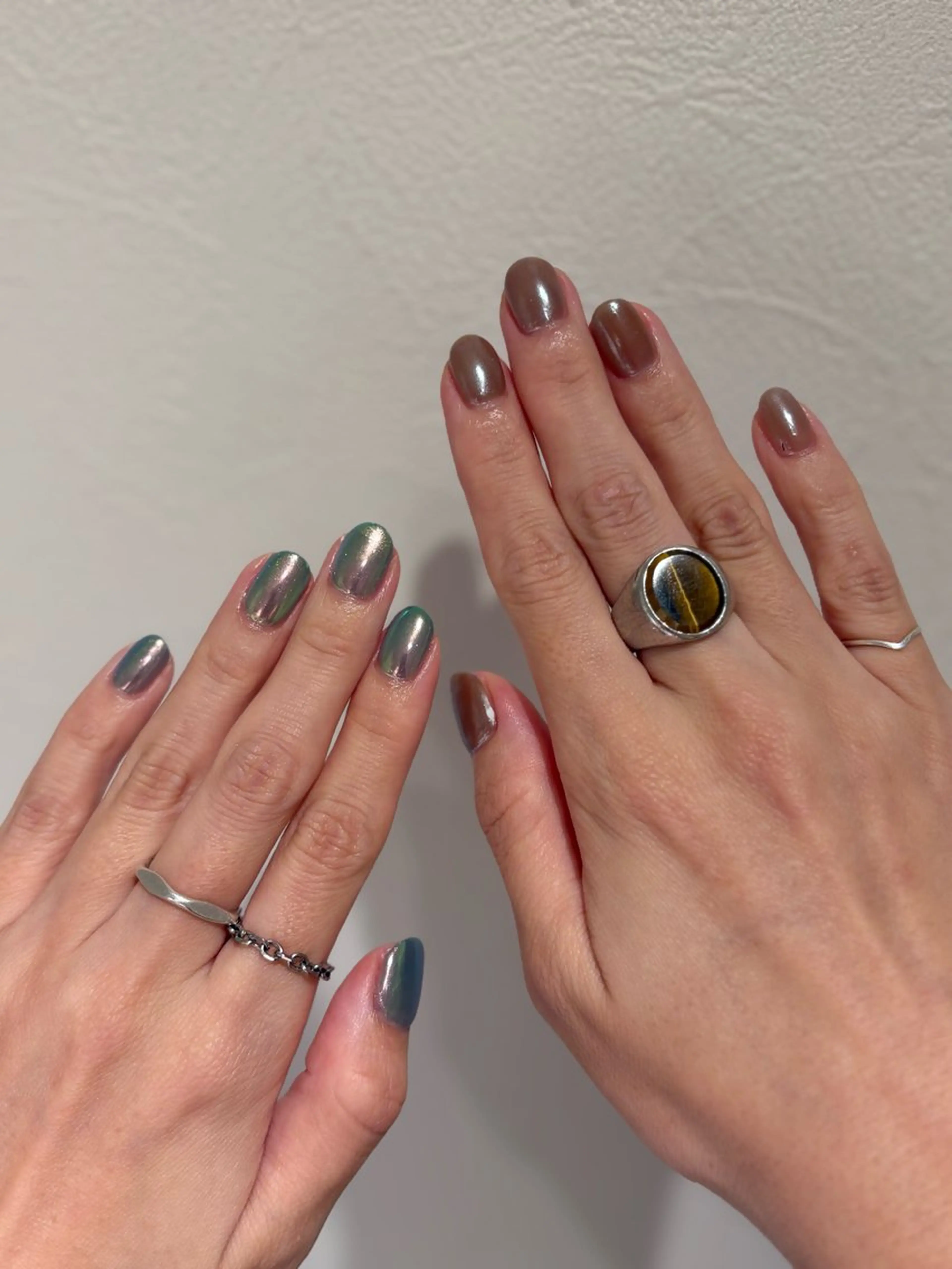 ネイル ミラーネイル kawano nozomiのネイルデザイン