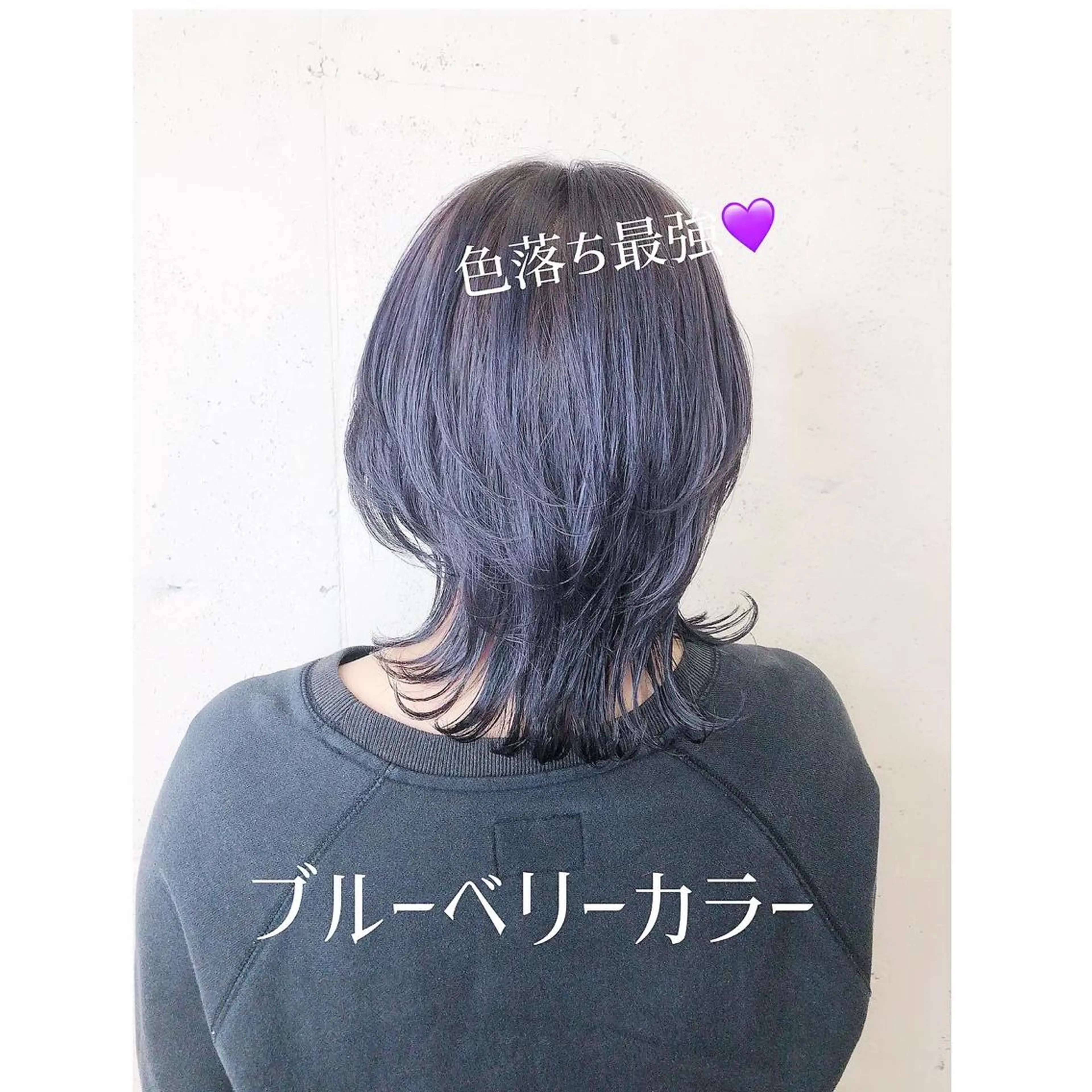 ミディアム カラー 透明感ハイトーン🦄 キラ🌈のヘアスタイル