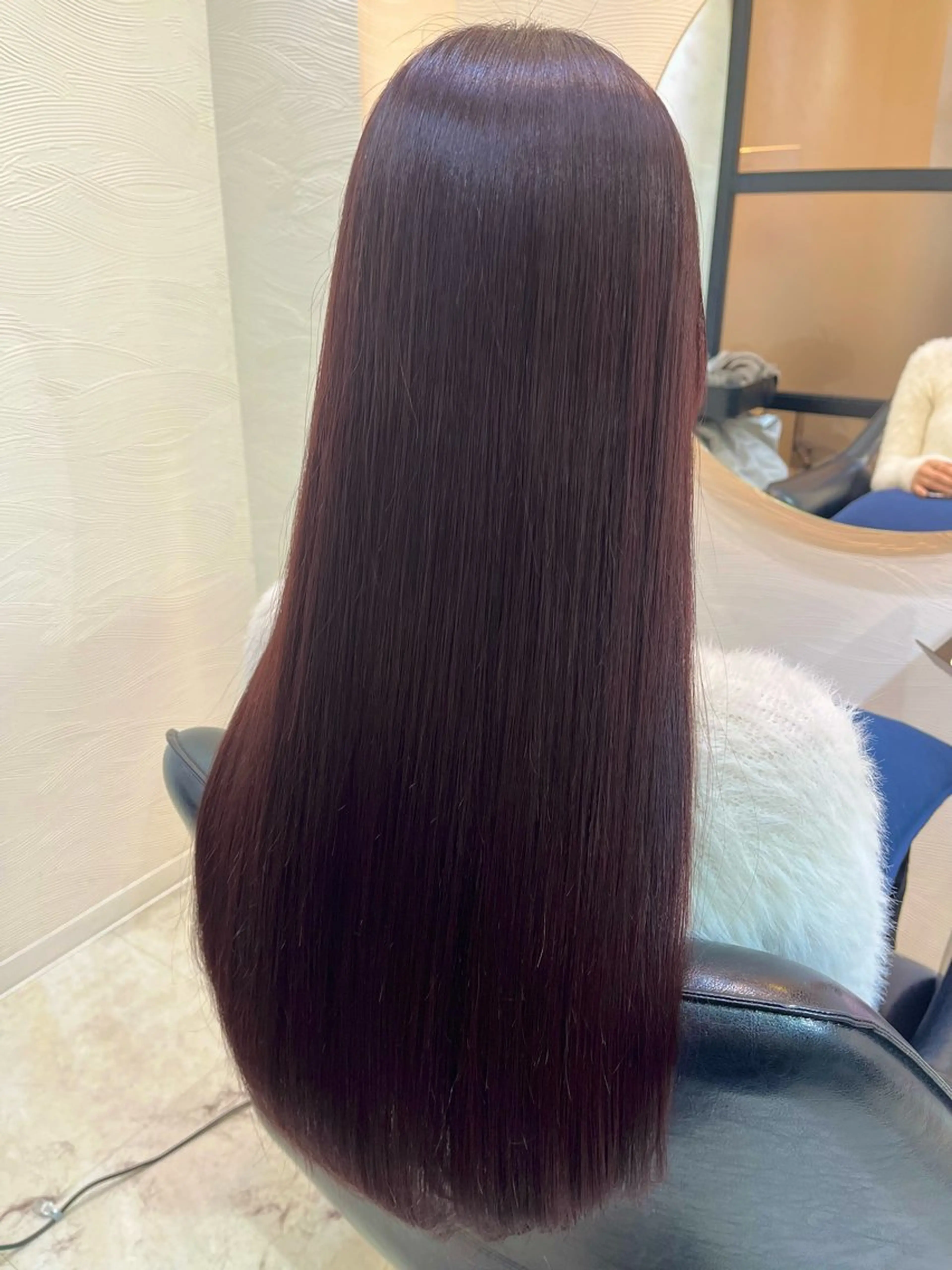 ロング カラー ピンクカラー カット ヘアカラー トリートメント 【ニュアンスカラー・ 髪質改善】スズキカナのヘアスタイル