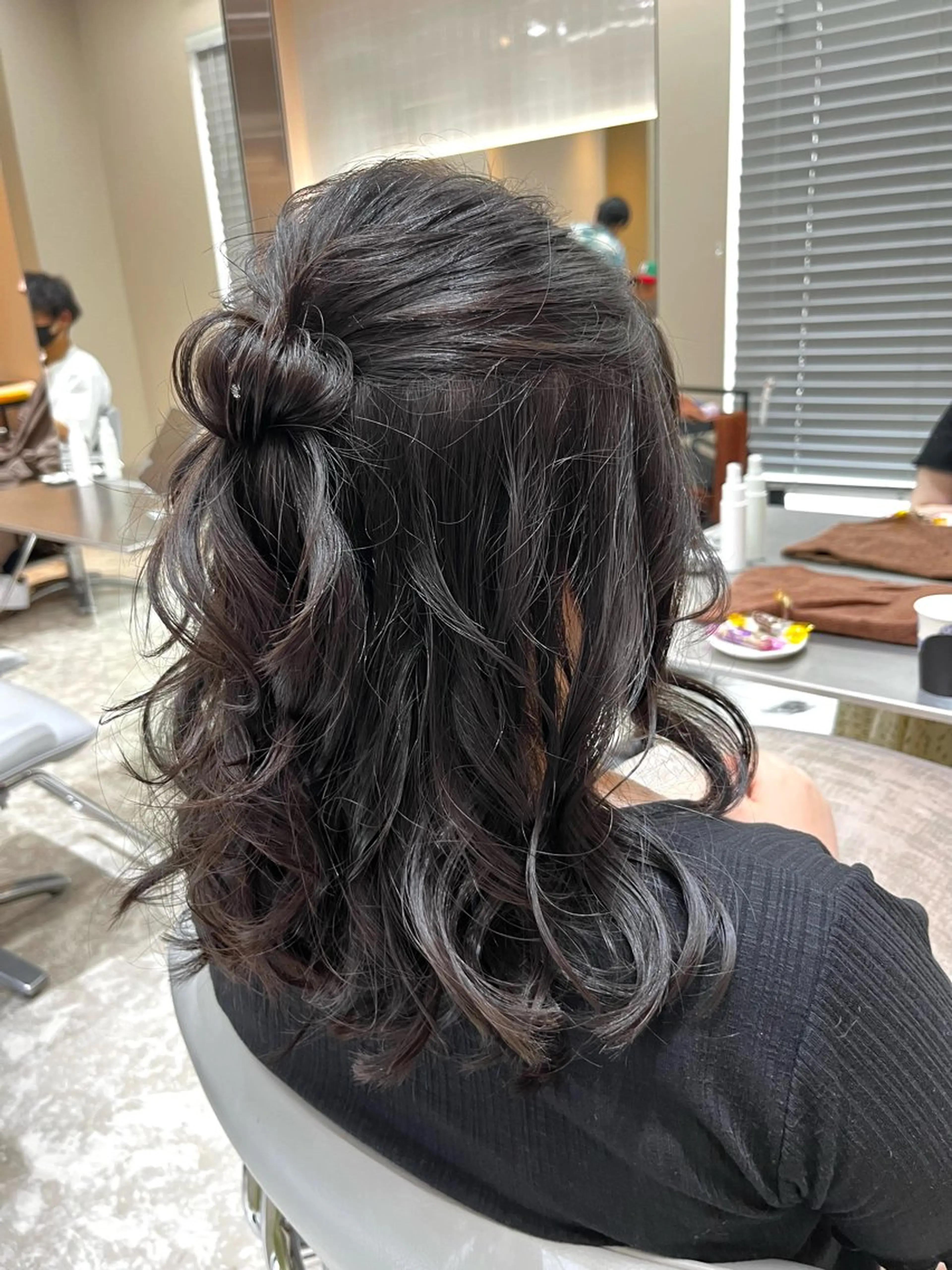 カット＋ヘッドスパ＋簡単アレンジ🍀☀️の写真