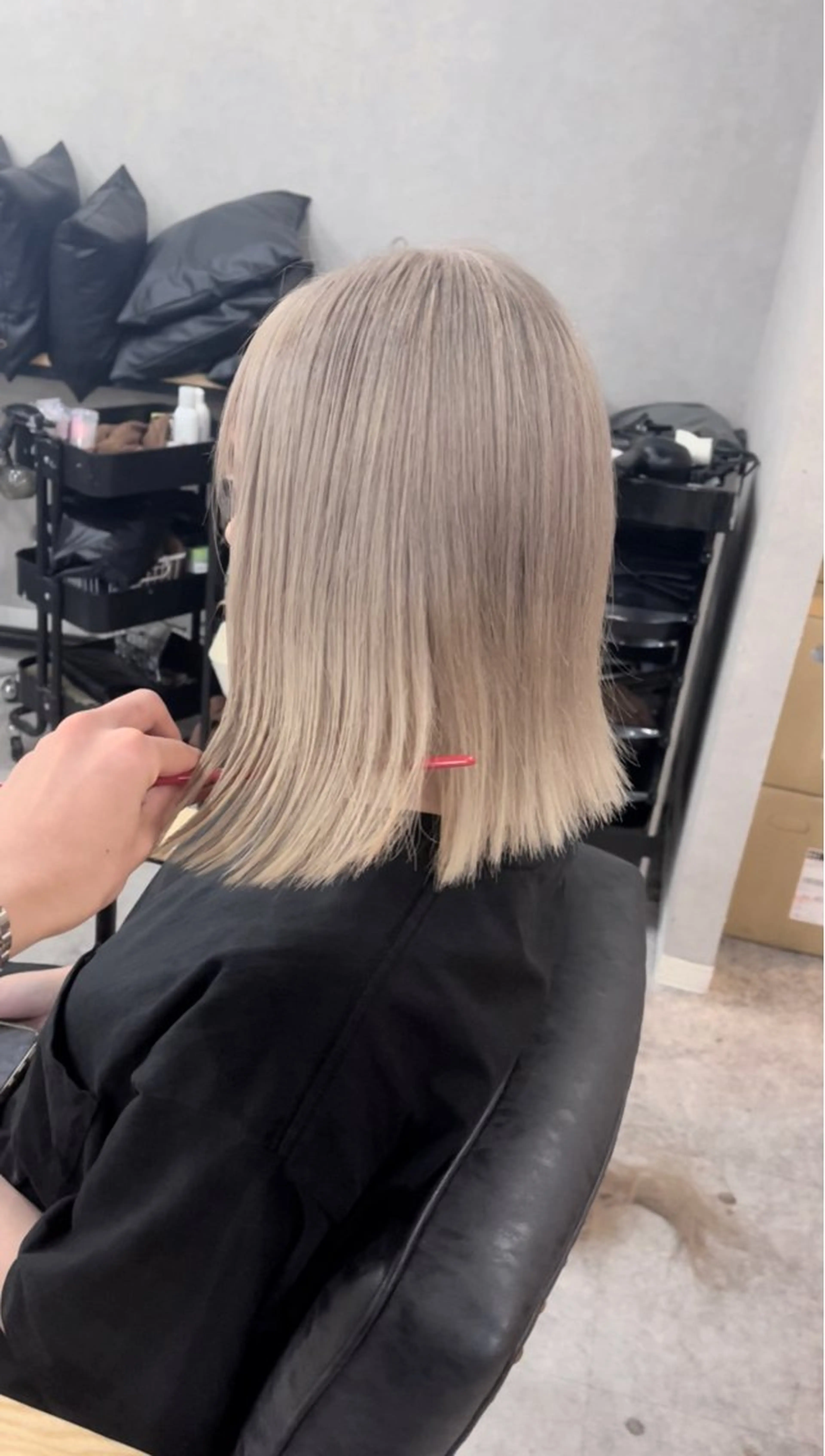 カラー 縮毛矯正モデル 募集中Yuuriのヘアスタイル