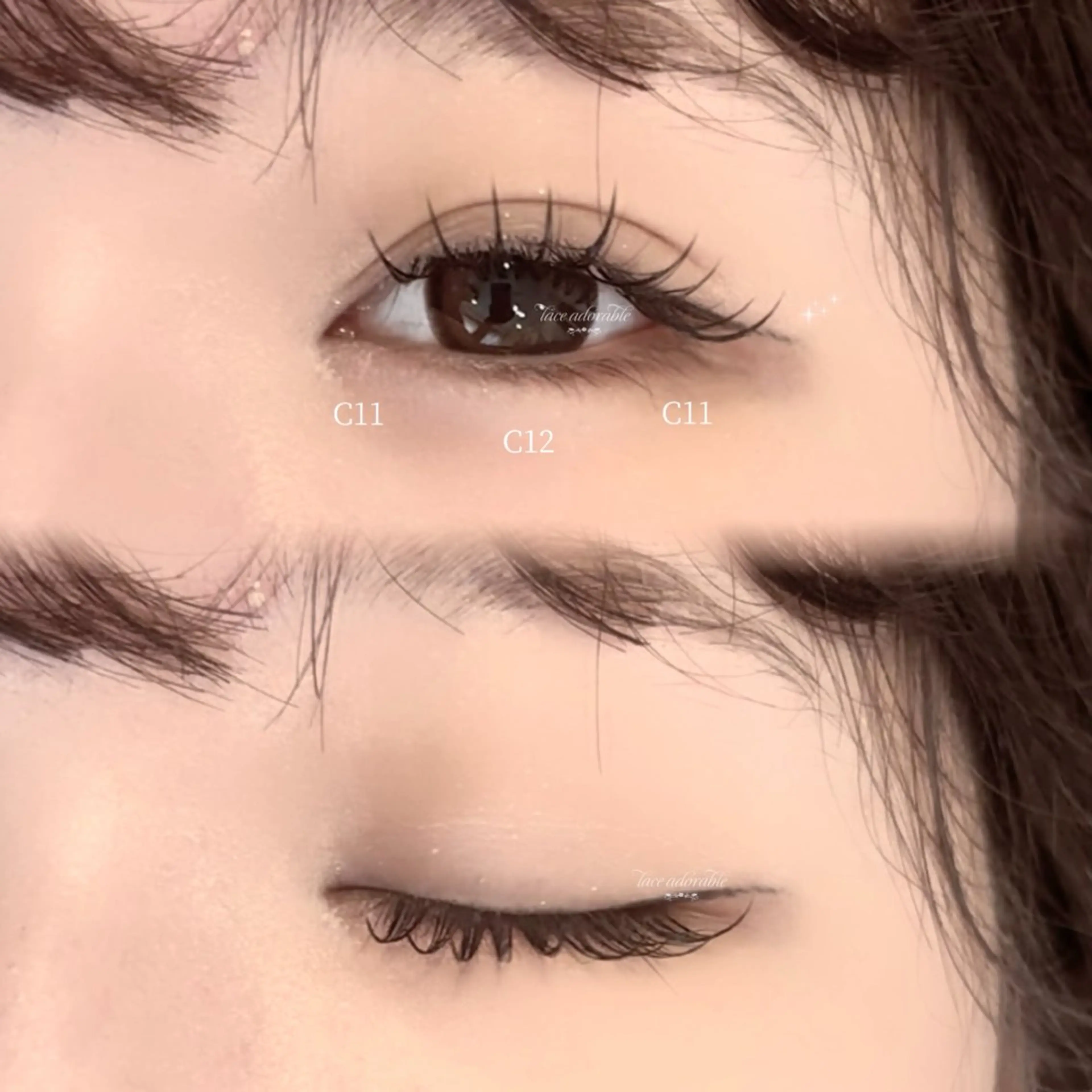 マツエク・マツパ マツエク レース アドラブル eyeのマツエク・マツパデザイン