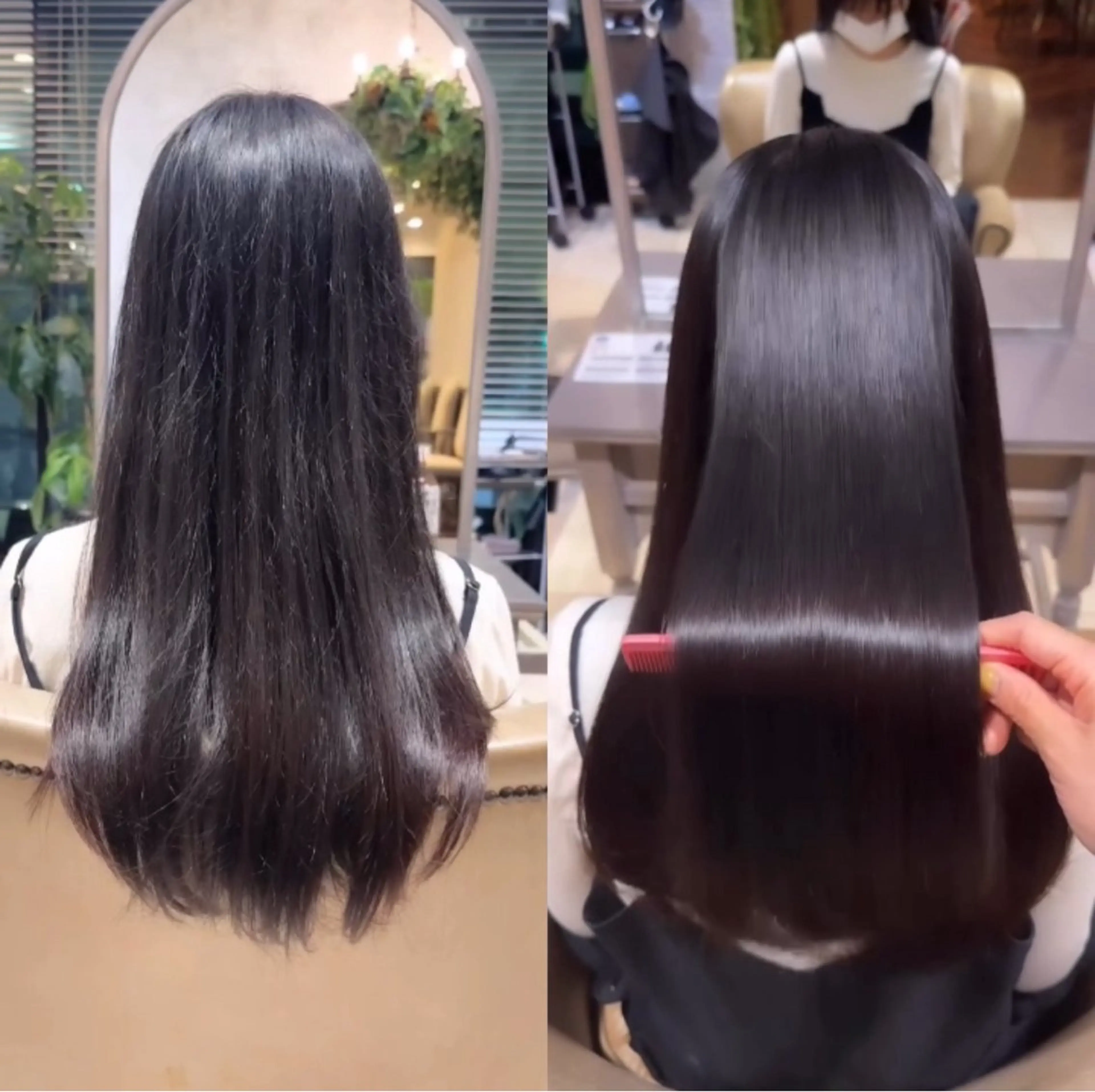 ロング 縮毛矯正/髪質改善/ 伊藤愛のヘアスタイル