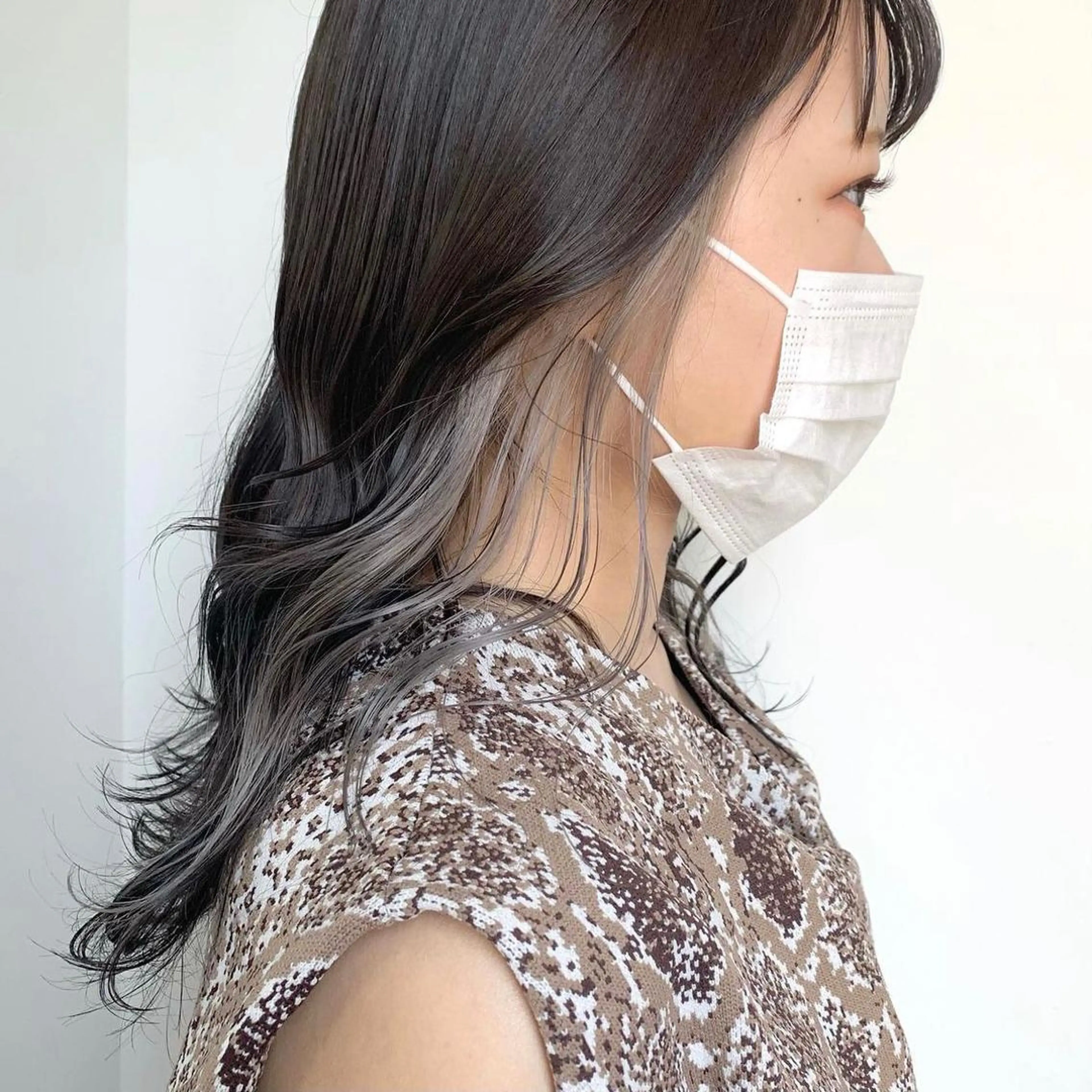 ロング カラー カット ヘアカラー トリートメント 韓国ヘア /男女☘️ 細江 美紅のヘアスタイル