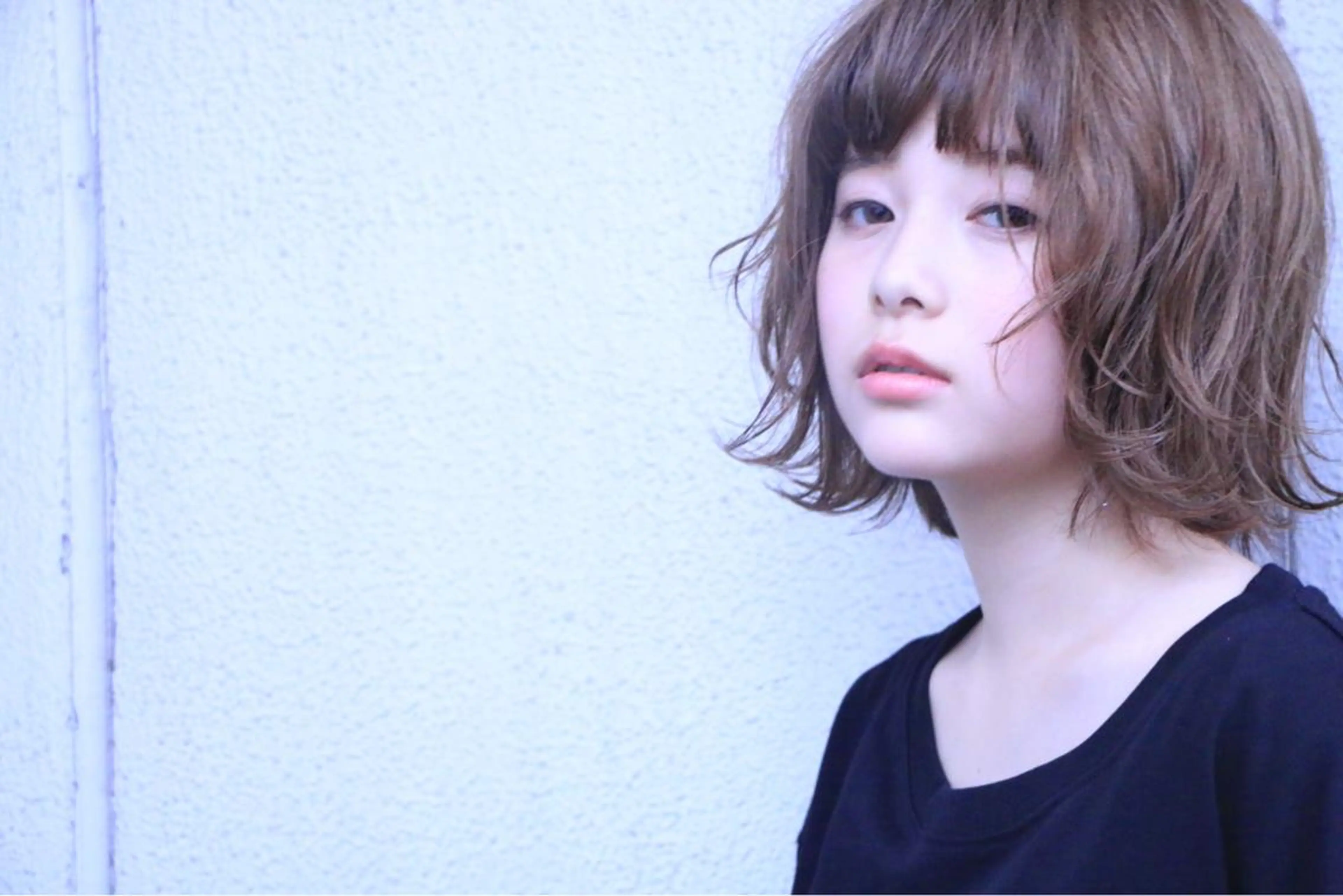 カラー パーマ 河原 亮のヘアスタイル