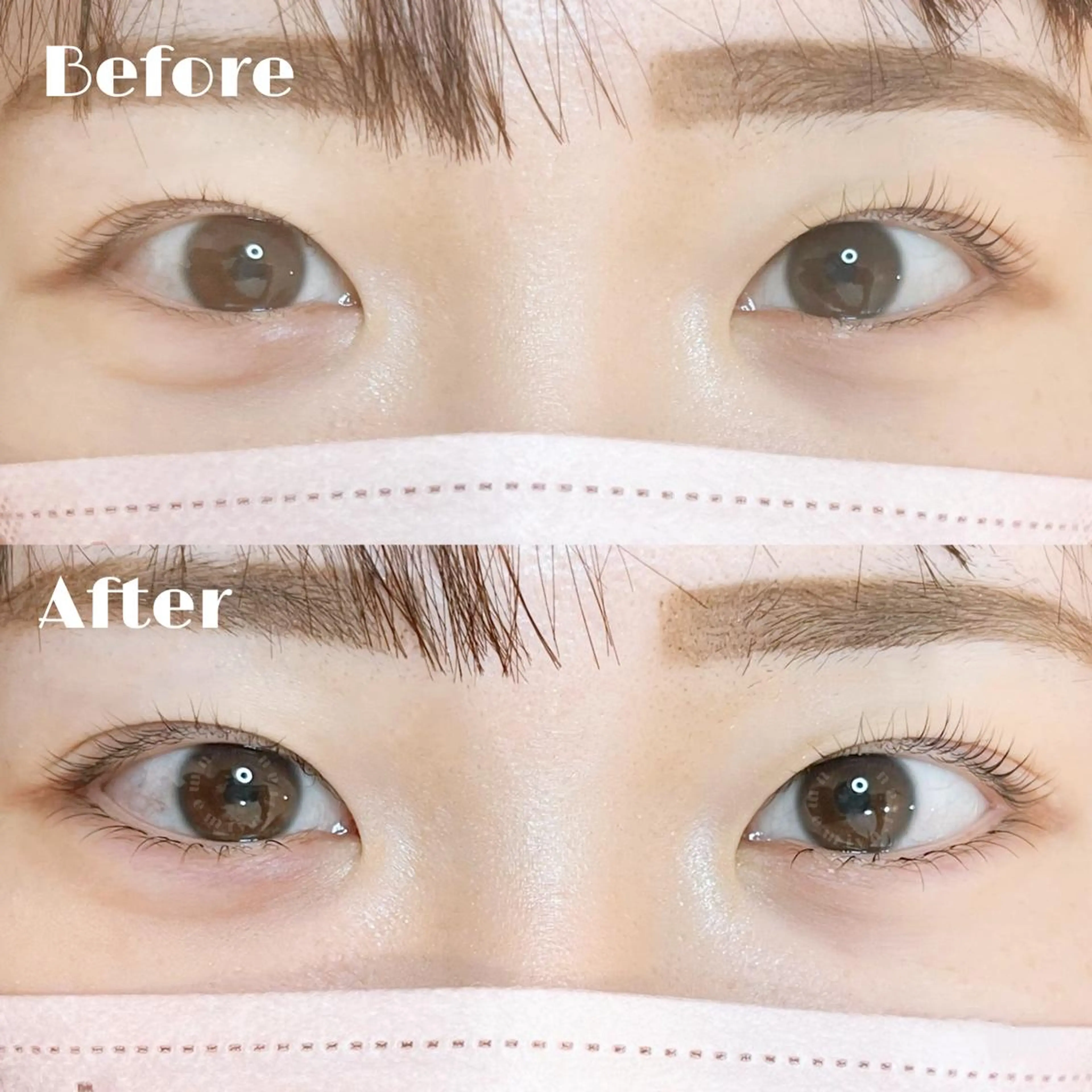 マツエク・マツパ まつげパーマ 下まつげエクステ マツパ Frau 梅宮のマツエク・マツパデザイン