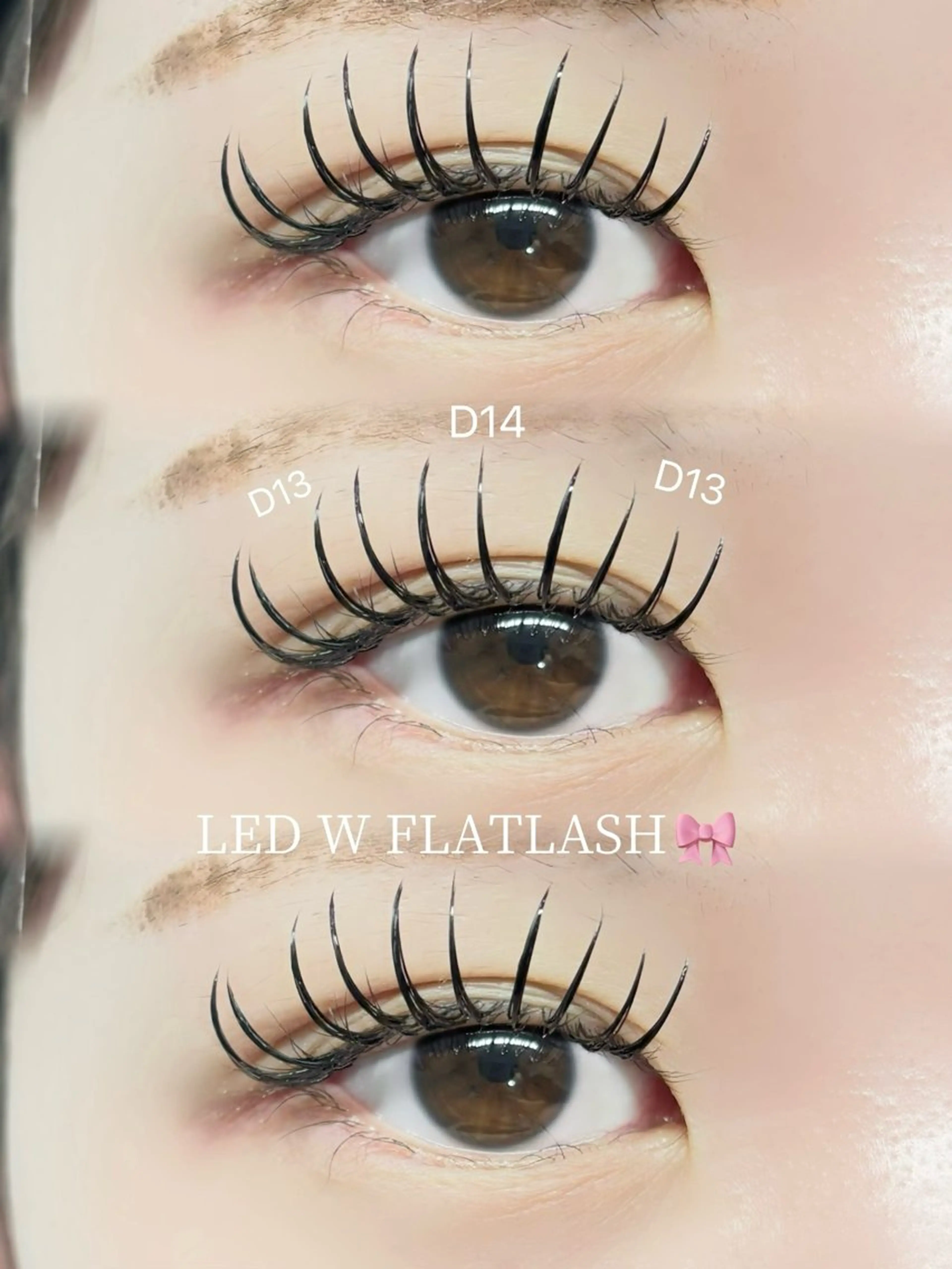 マツエク・マツパ フラットラッシュ Fericia 🎀ERIKAのマツエク・マツパデザイン