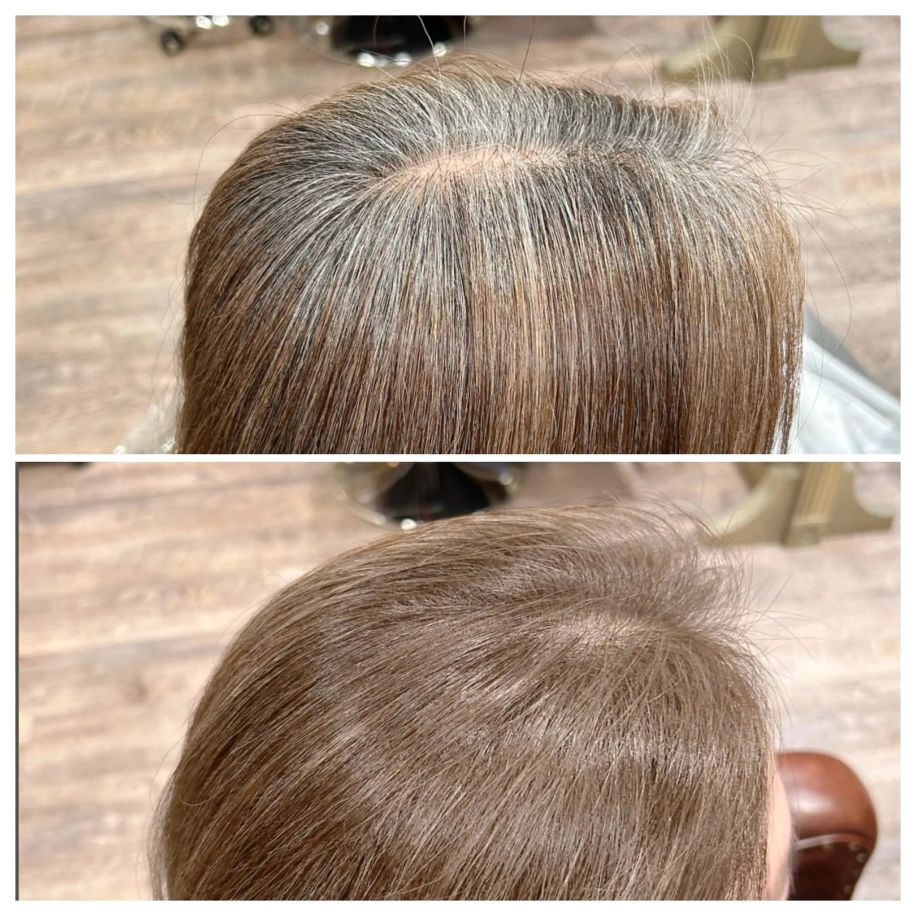 【モニター限定】白髪ぼかしカラー+トリートメント+カットの写真