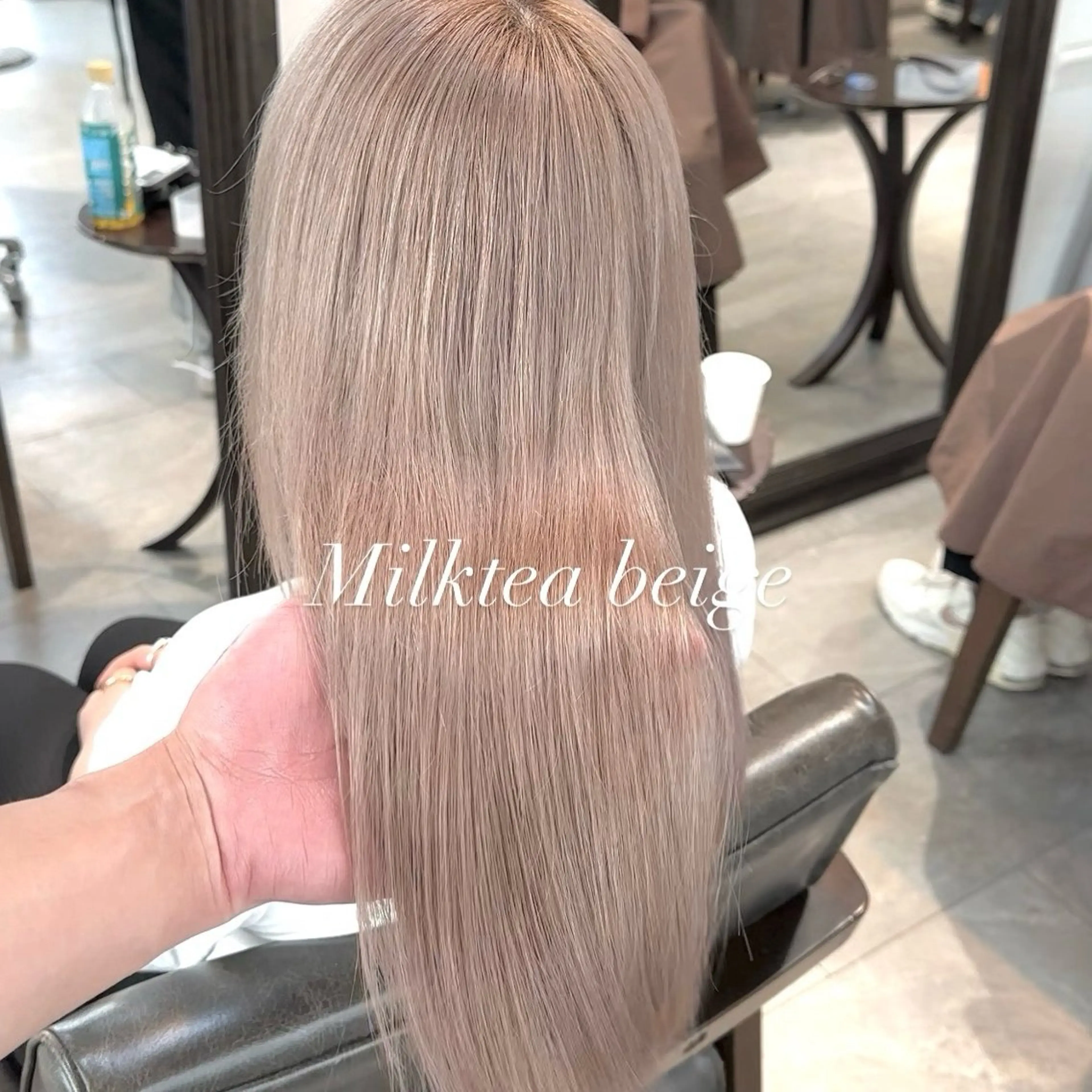 セミロング カラー パーマ ヘアアレンジ メンズ ヘアカラー トリートメント ブリーチカラー🤍 颯馬🐈‍⬛のヘアスタイル