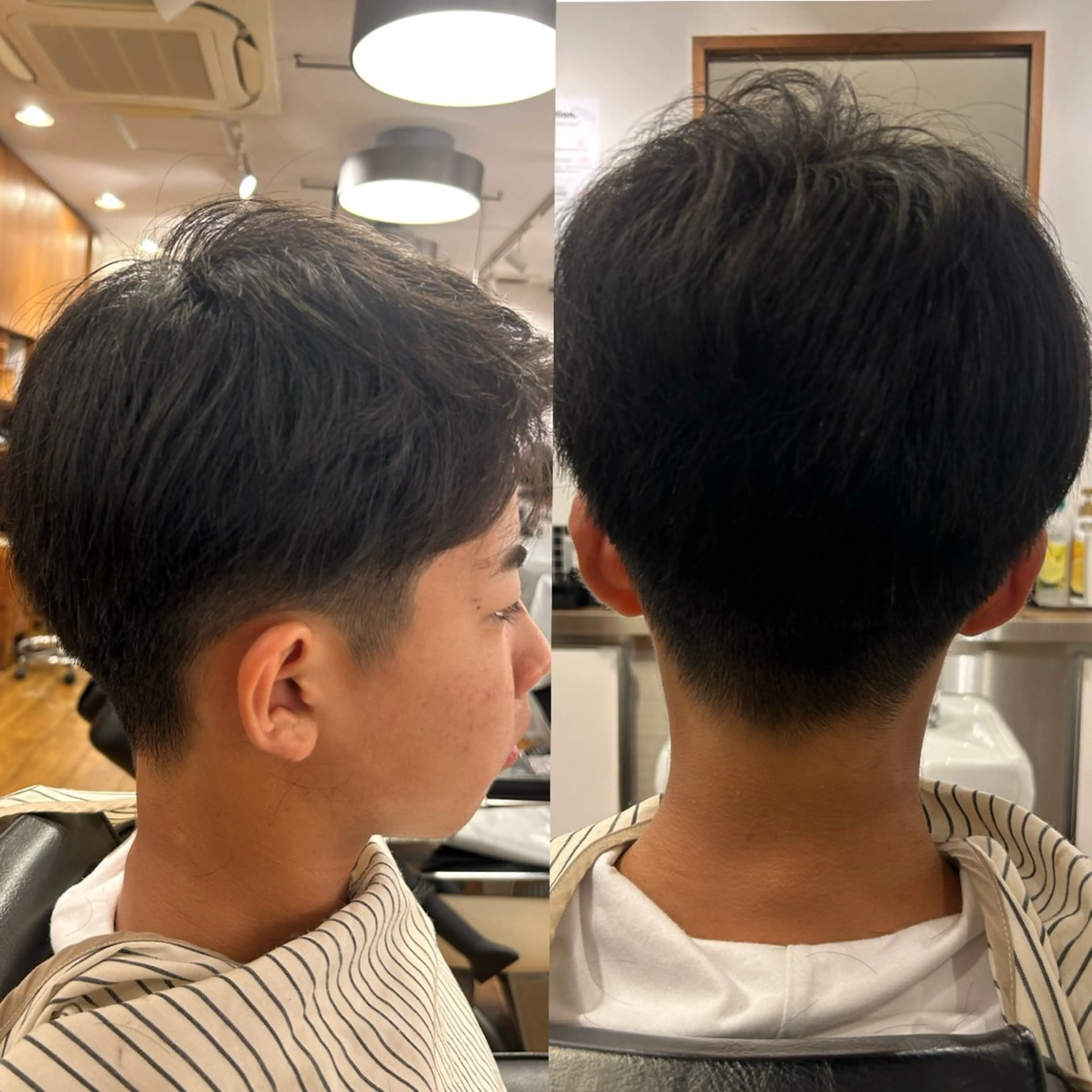 ショート 学生 宇野井 勝太のヘアスタイル