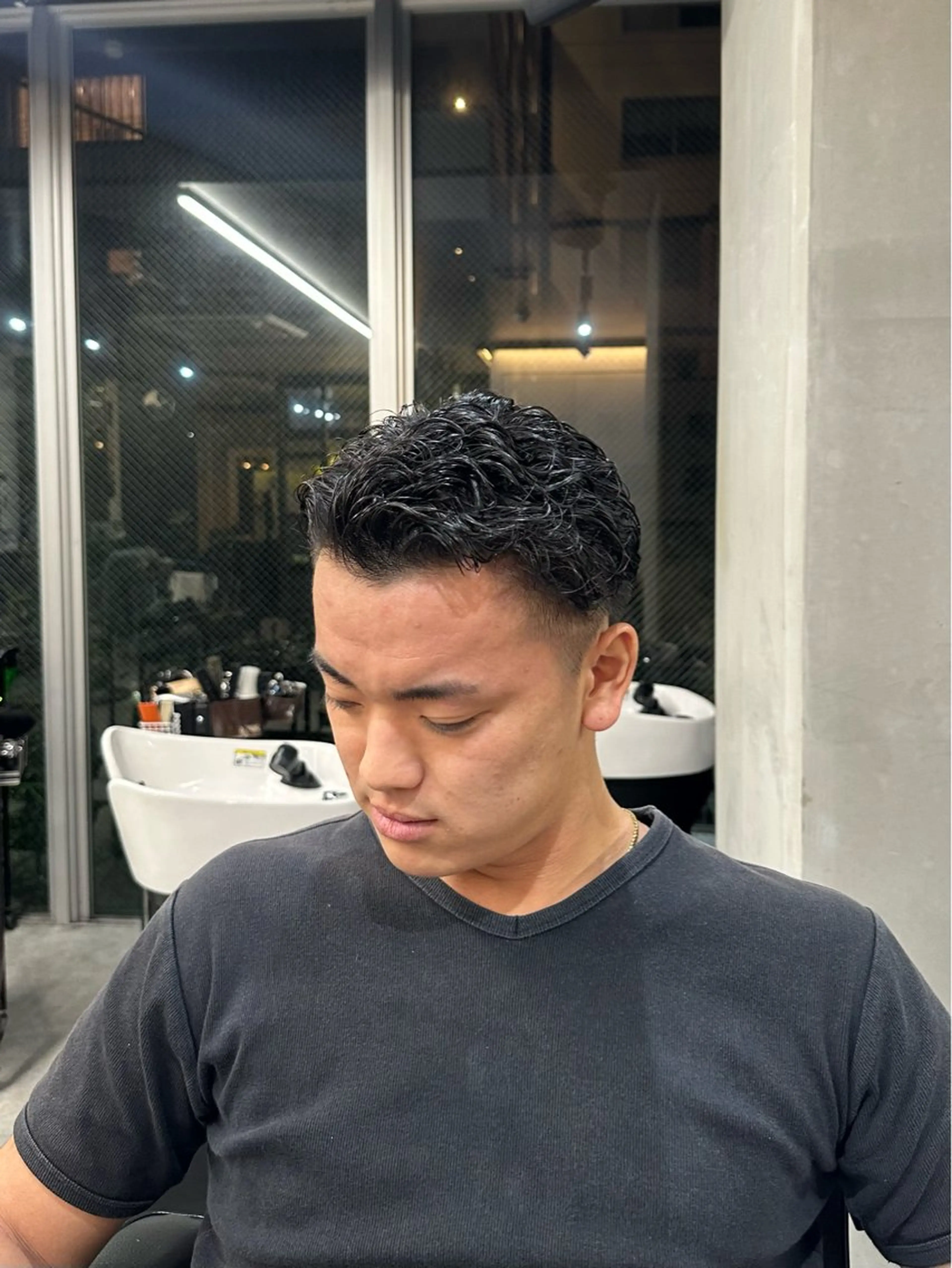 カット＋パーマ　【アイロンパーマ不可】の写真