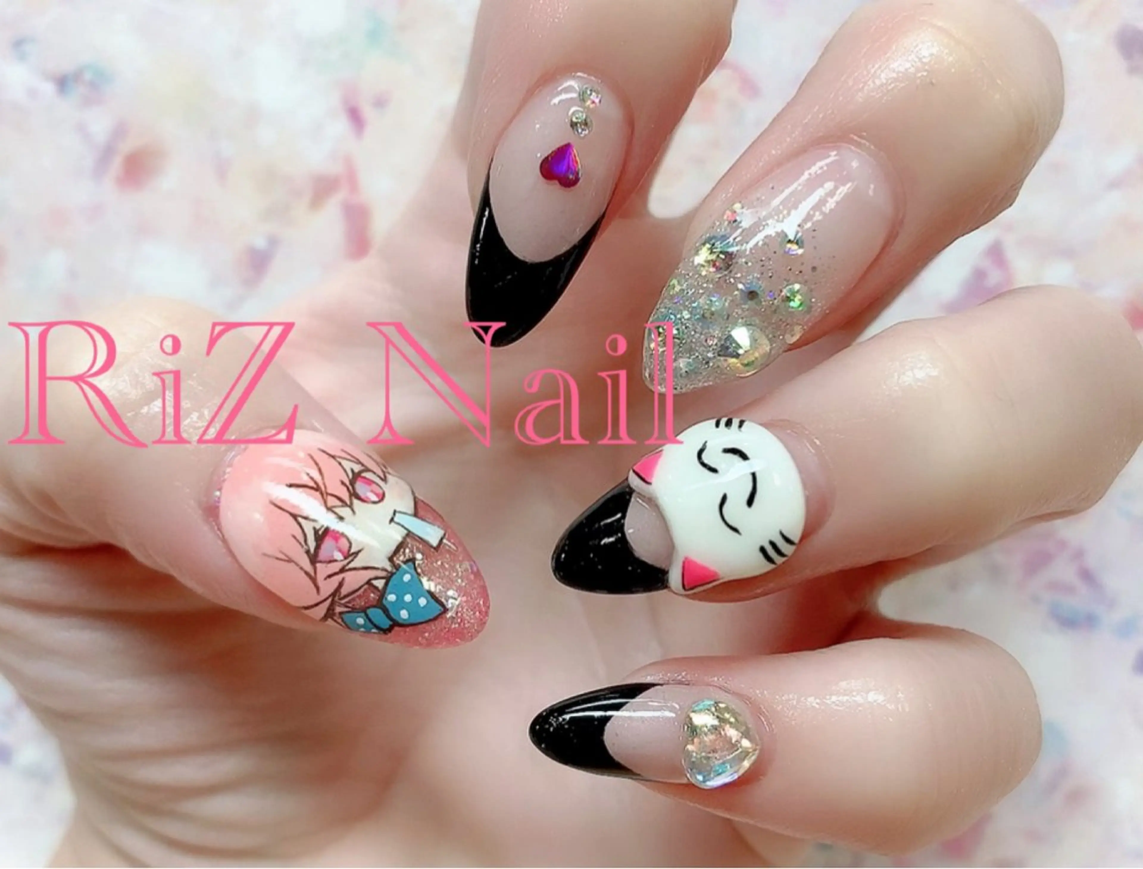 ネイル フレンチネイル RiZ nail salonのネイルデザイン