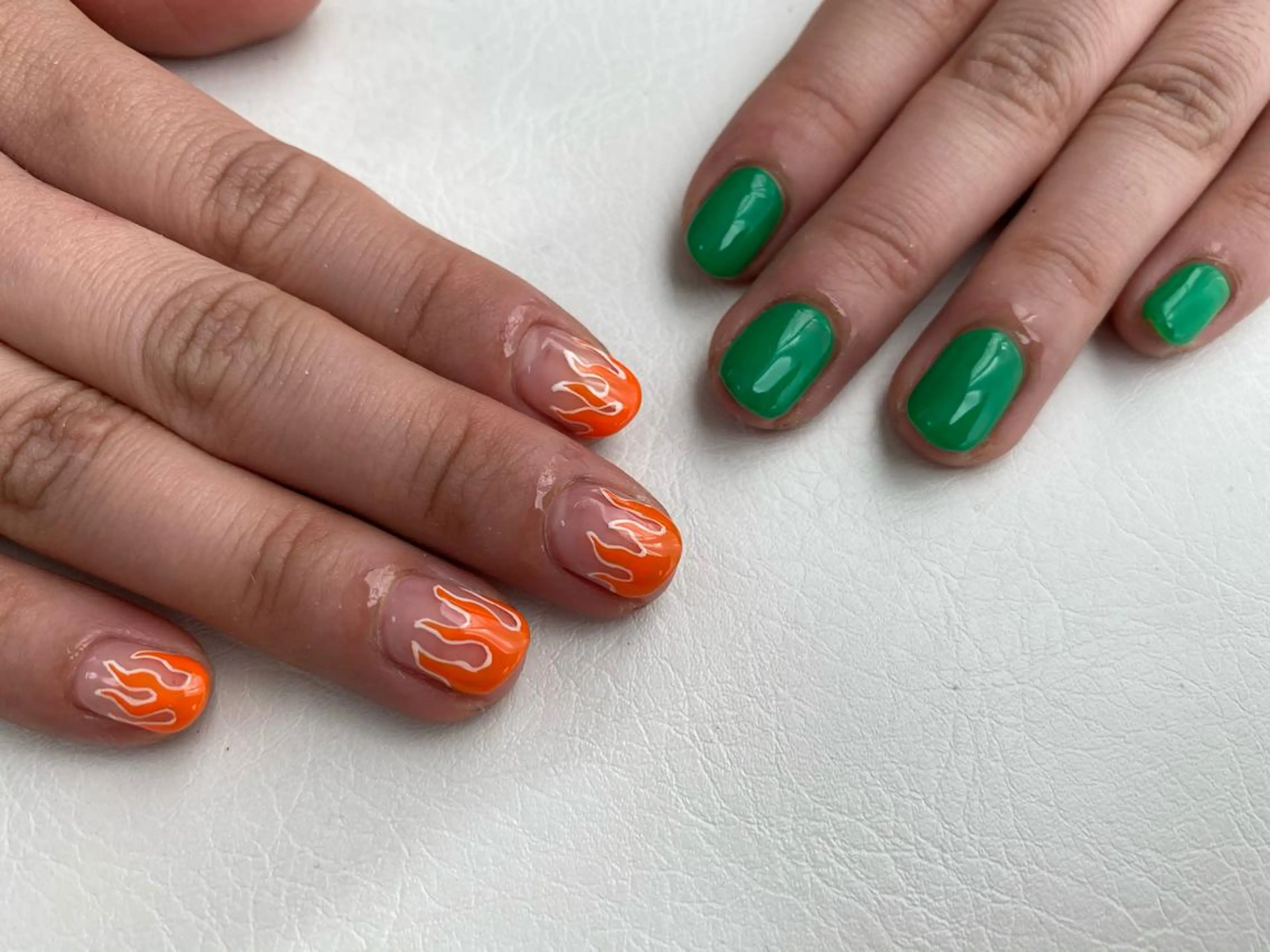 ネイル ハンドネイル Mana‪ ‪·͜· ❤︎‬のネイルデザイン