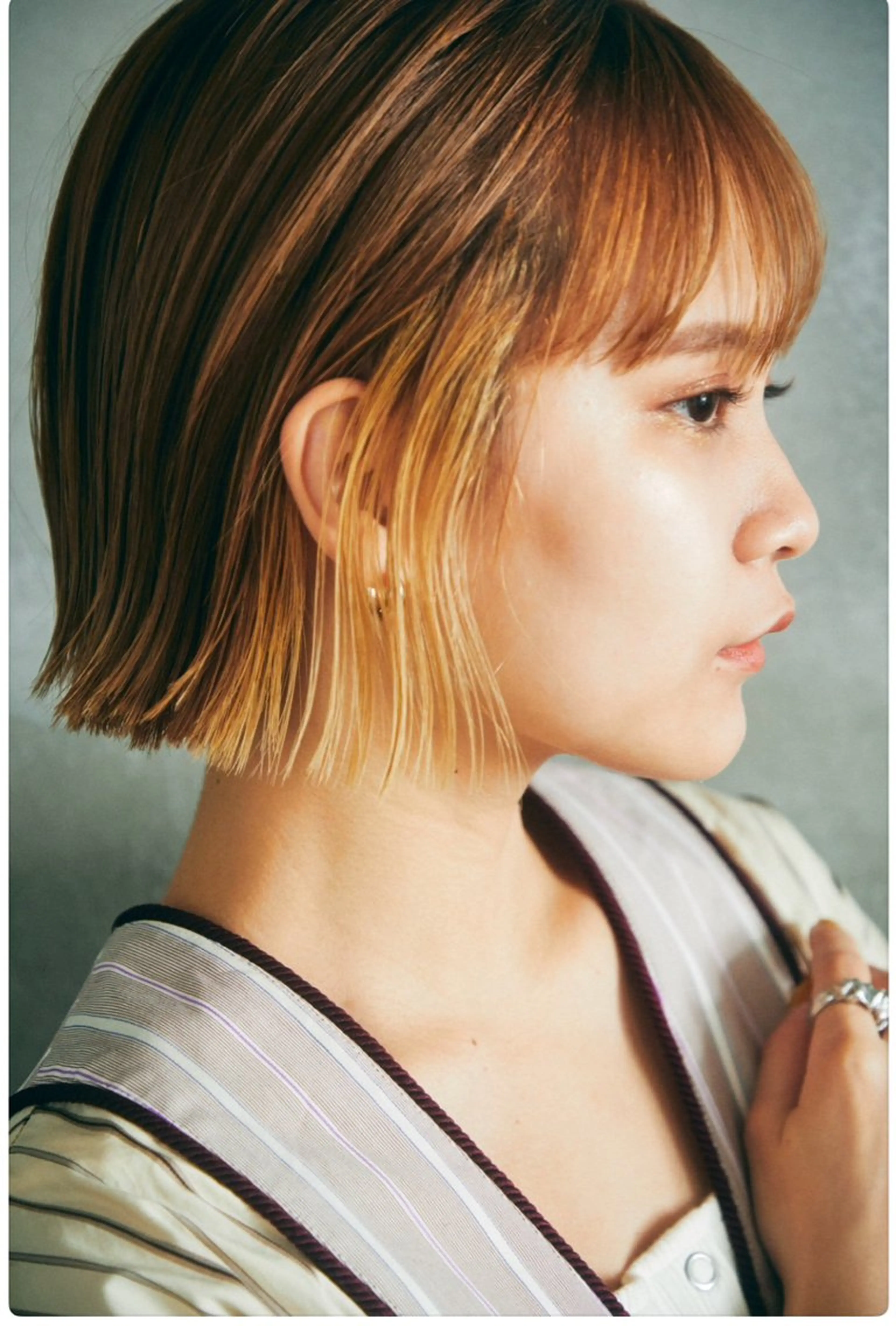 ショート 似合わせ×髪質改善| 矢島沙織のヘアスタイル