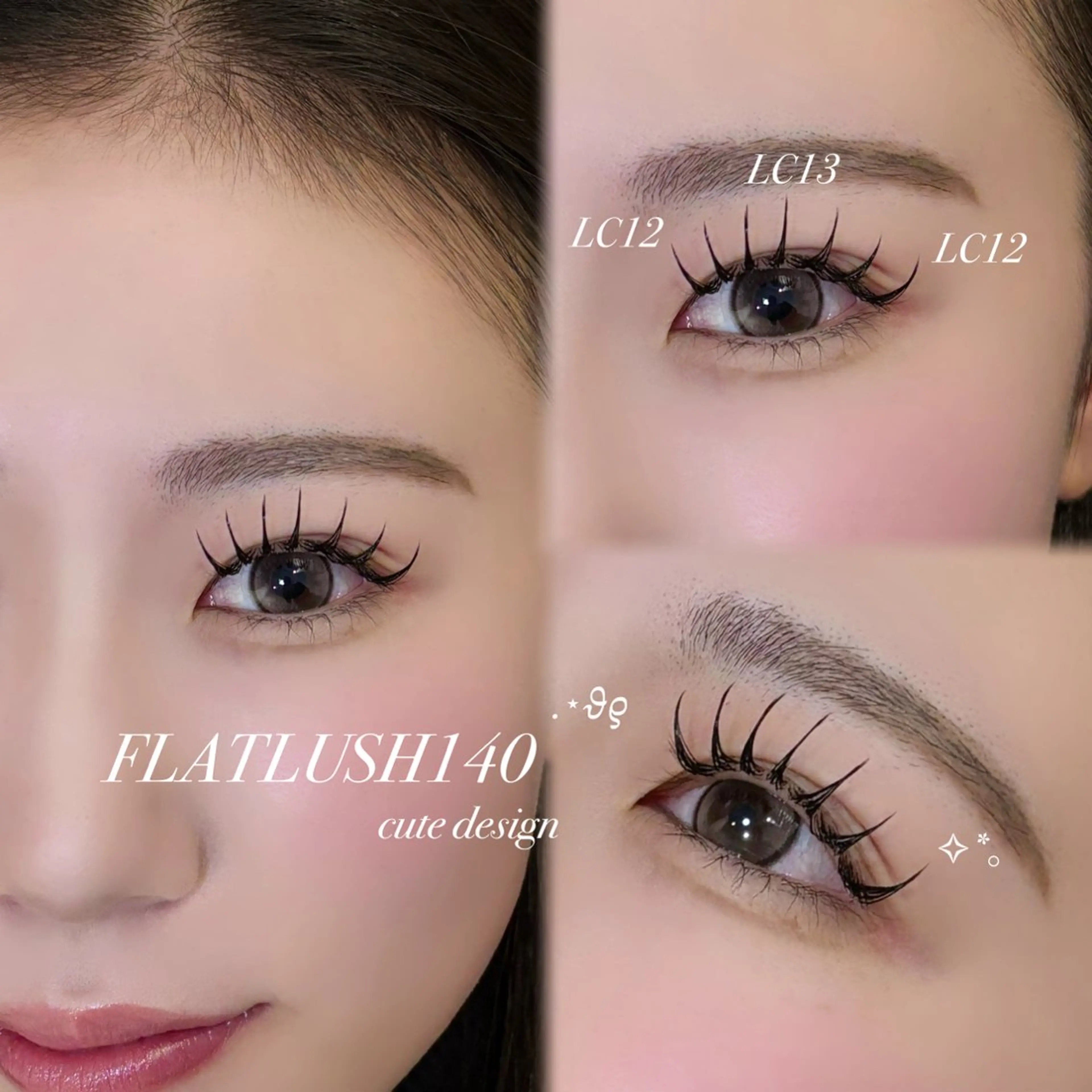 マツエク・マツパ 束感まつ毛 CreBiA🎀 ayaのマツエク・マツパデザイン