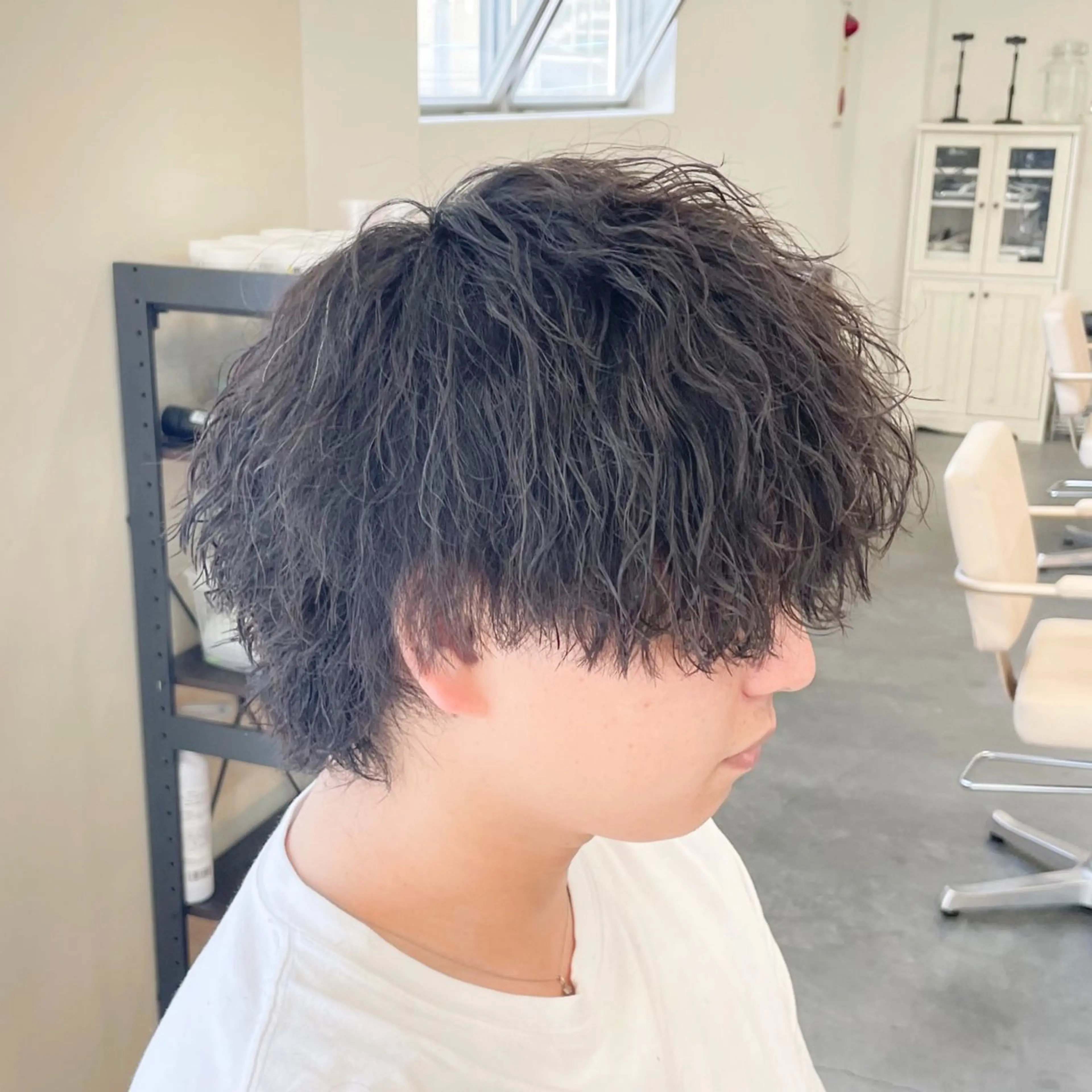 ショート パーマ ツイストスパイラルパーマ 似合わせカット スパイラルパーマ 【メンズ専門】 古田　隆悟のヘアスタイル